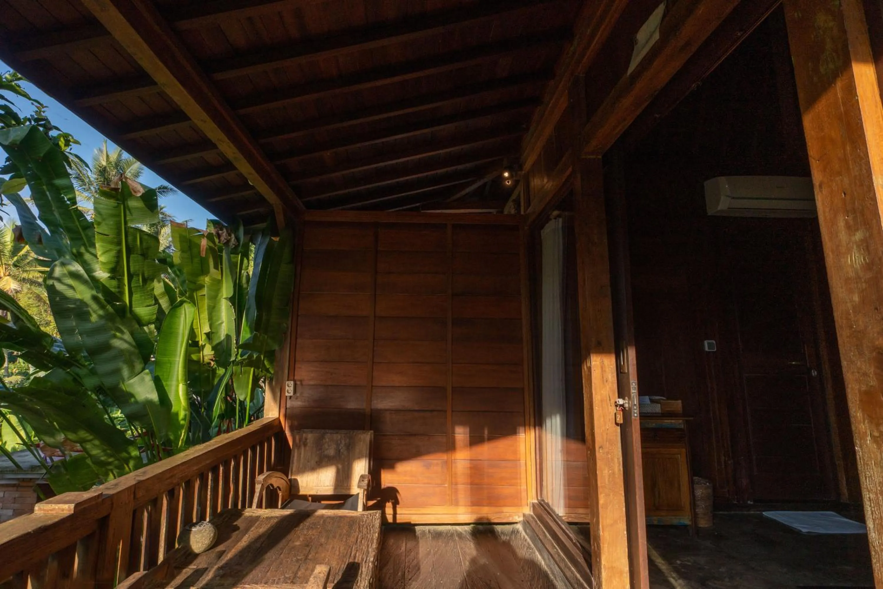 Balcony/Terrace in Sebatu Tulen Villa