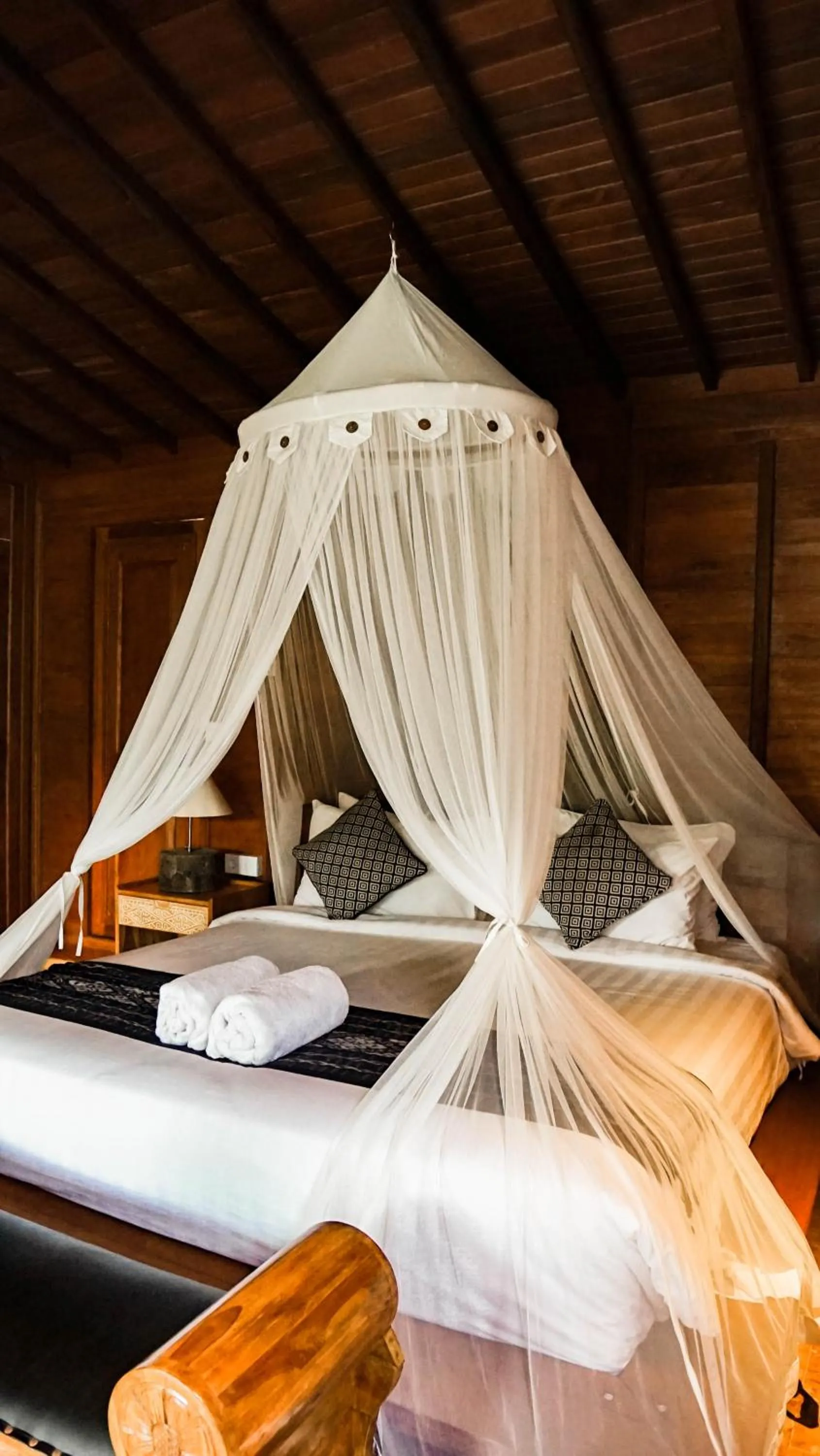 Bed in Sebatu Tulen Villa