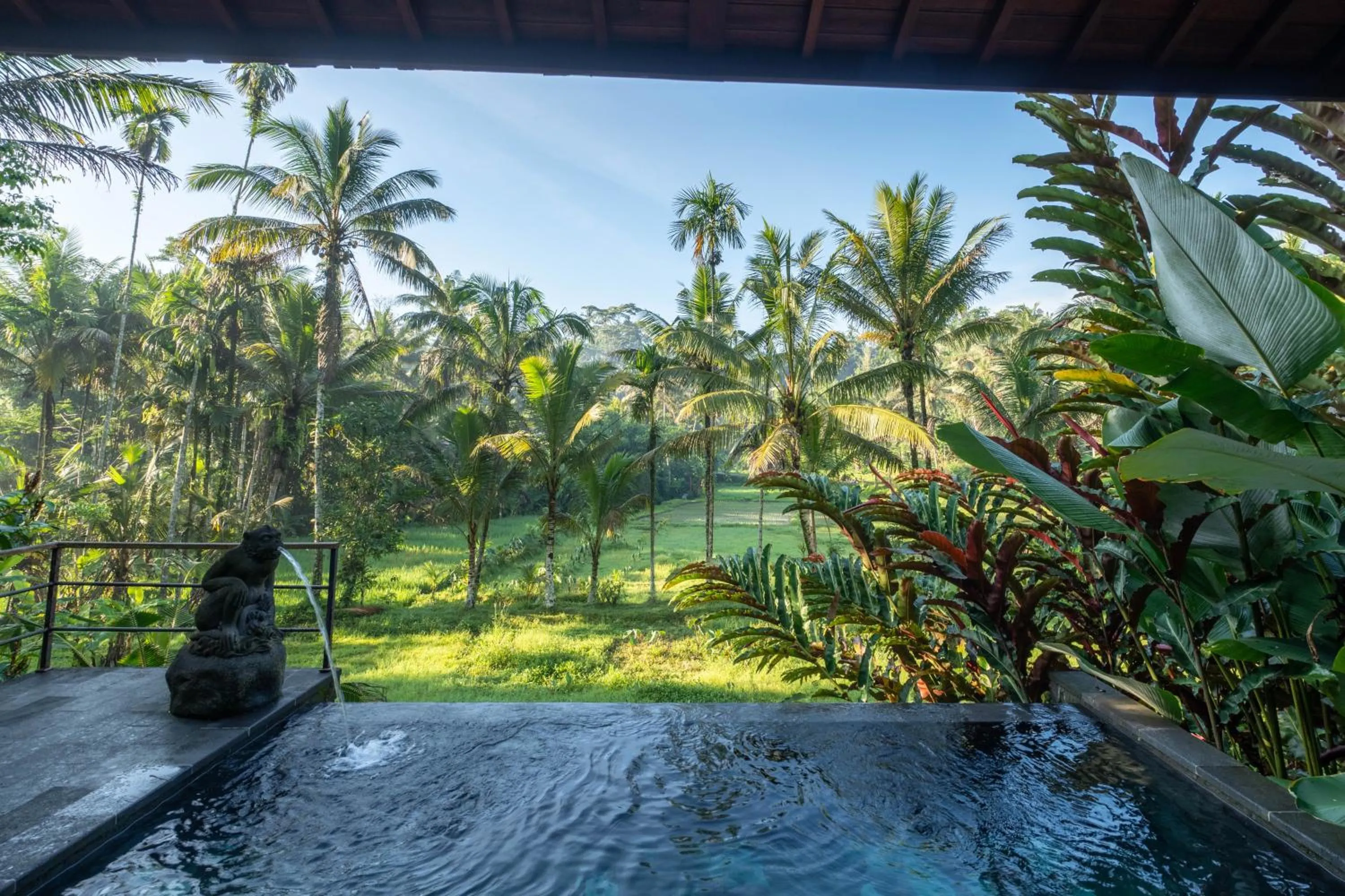 Swimming pool in Sebatu Tulen Villa