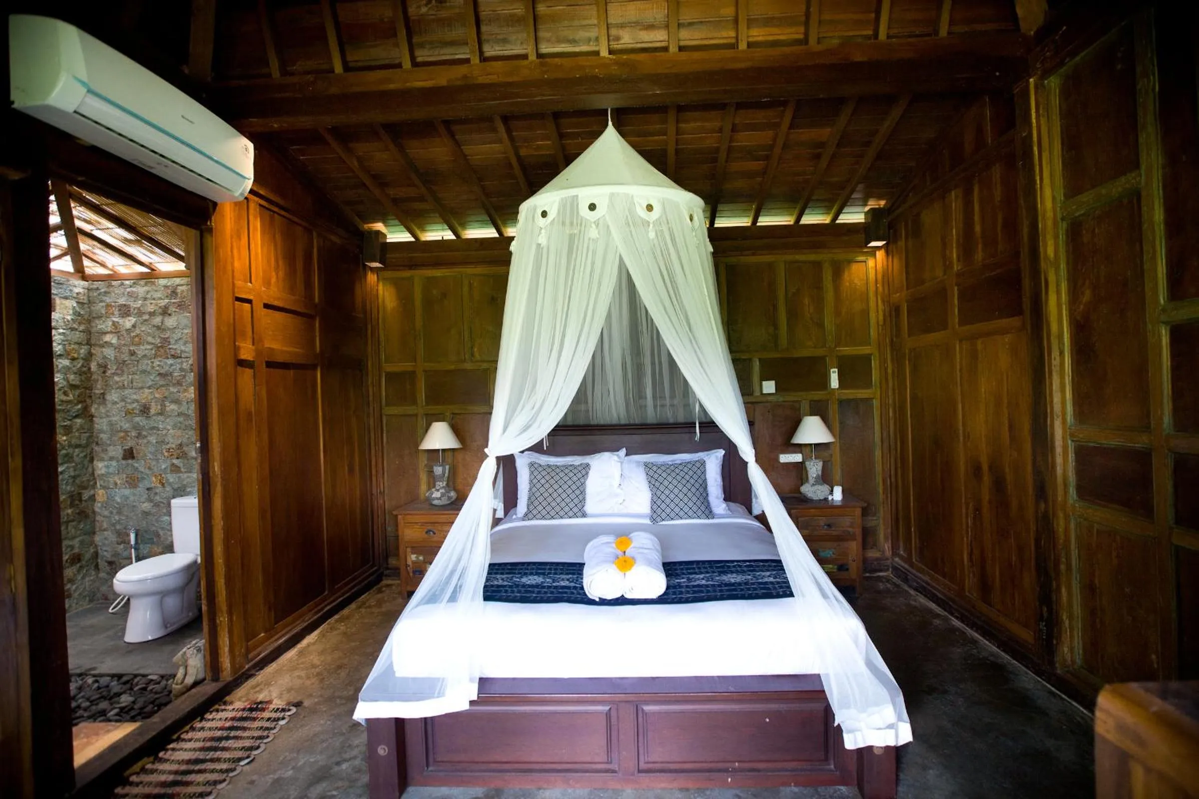 Bed in Sebatu Tulen Villa