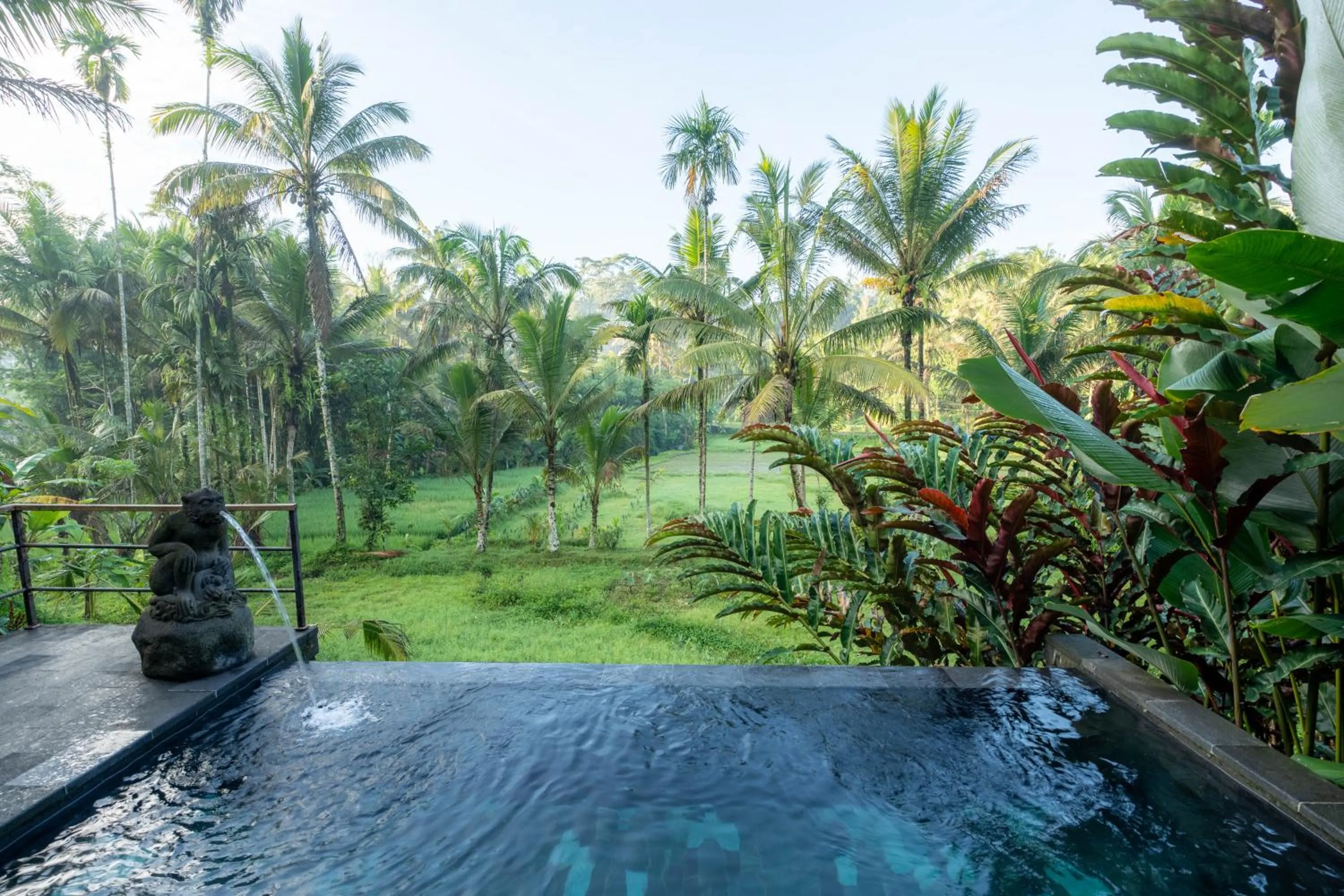 Pool view in Sebatu Tulen Villa