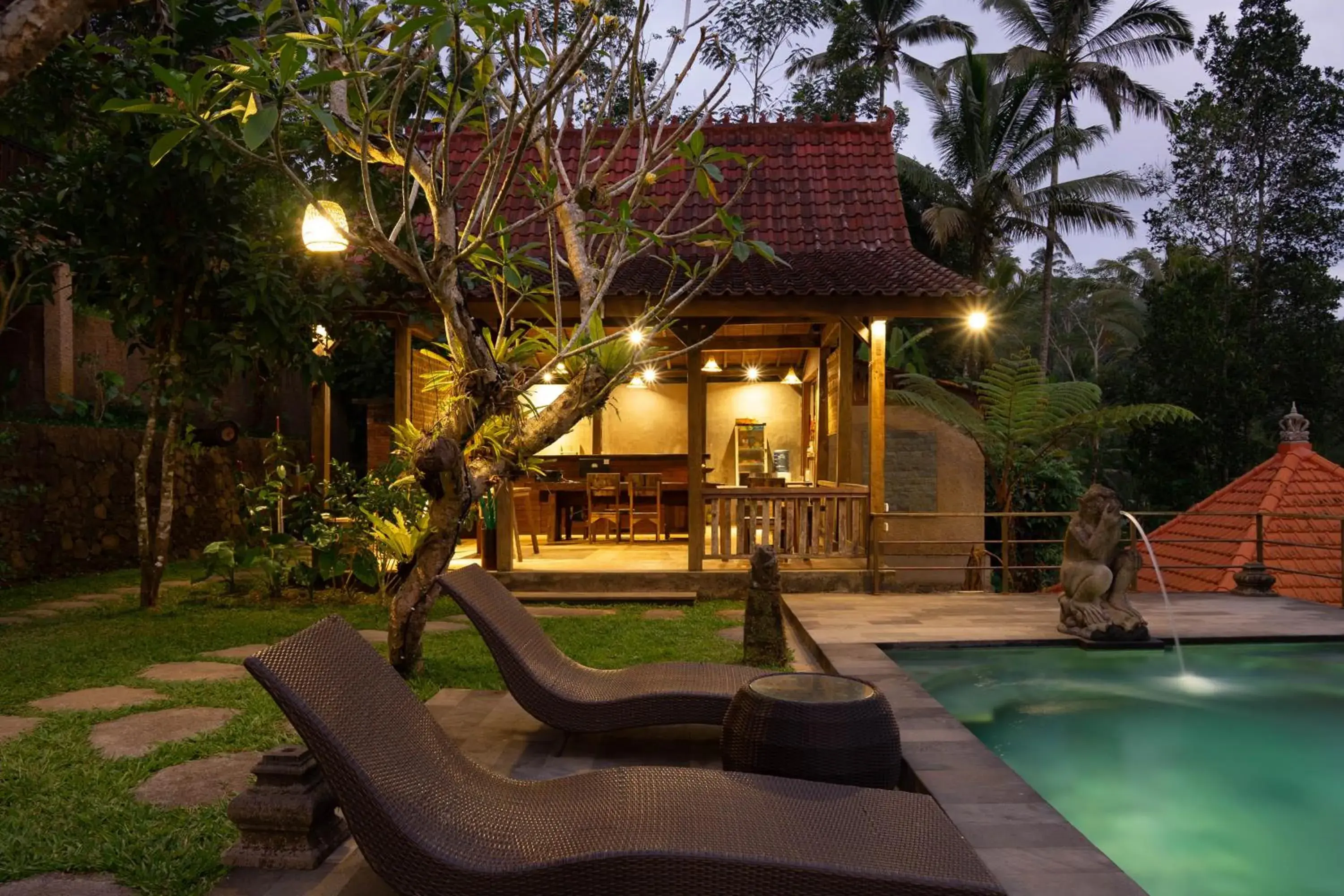 Lobby or reception in Sebatu Tulen Villa Lobby or reception in Sebatu Tulen Villa