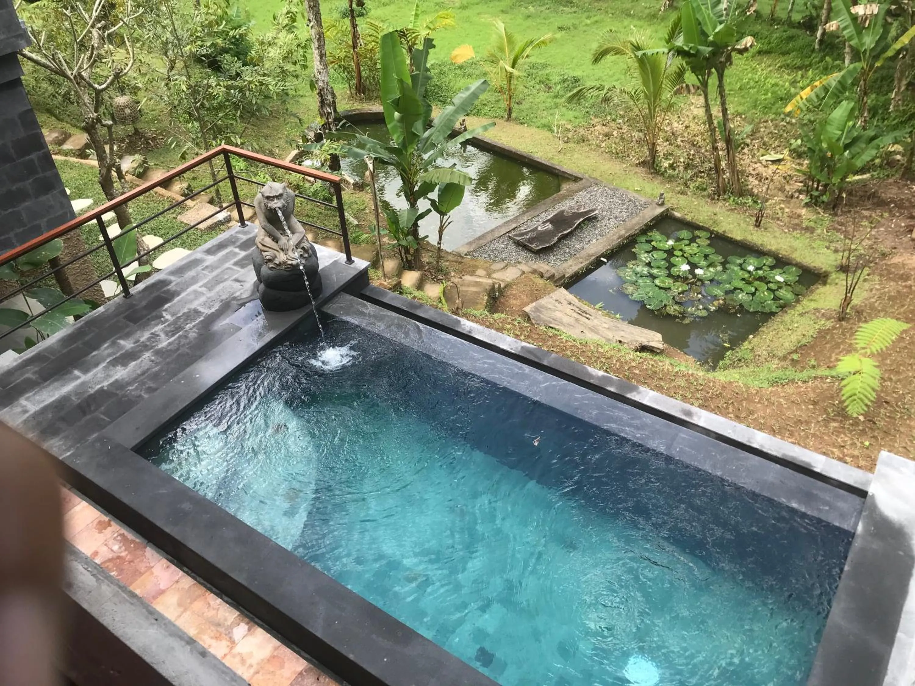 Pool view in Sebatu Tulen Villa