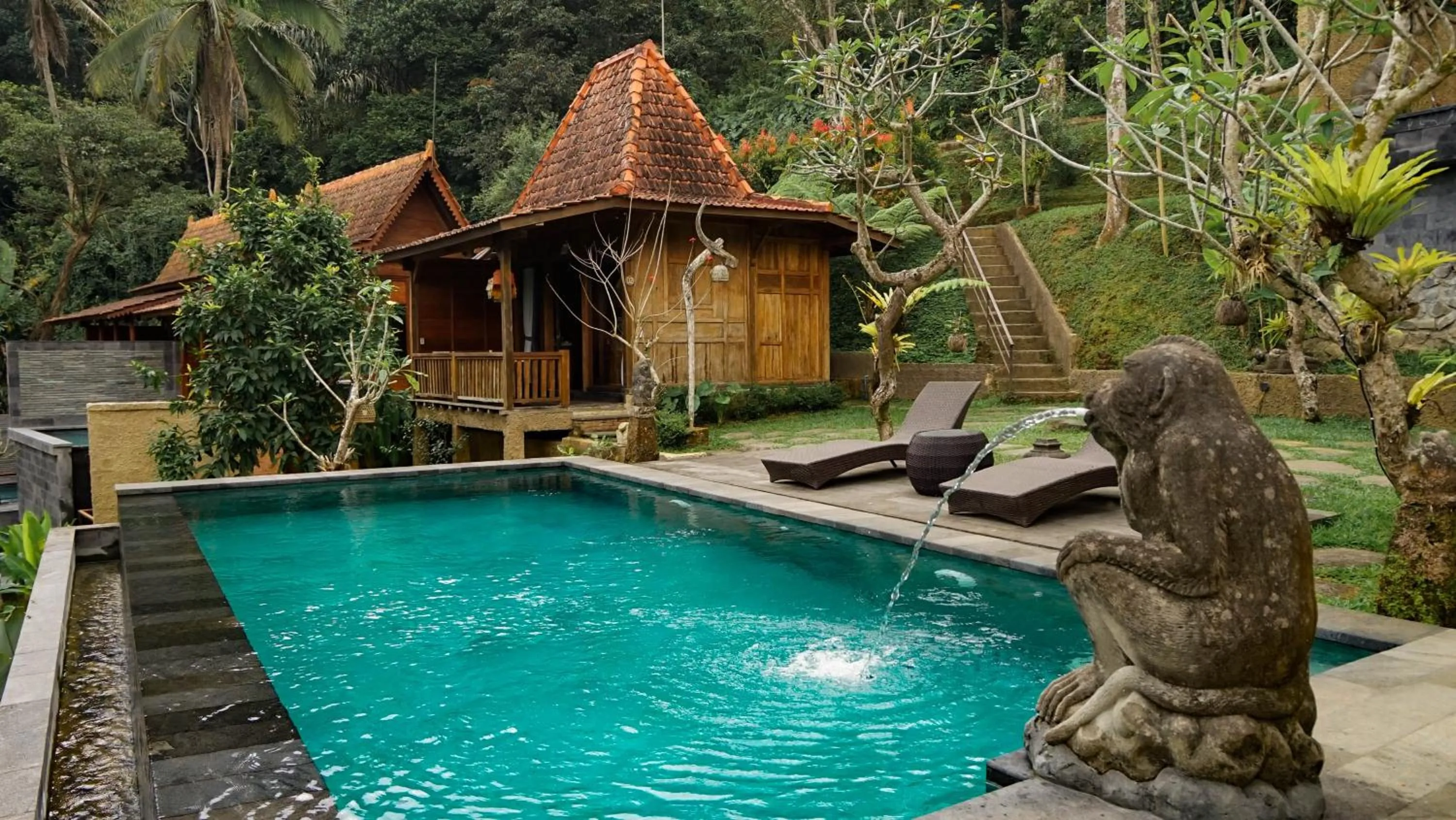 Swimming pool in Sebatu Tulen Villa