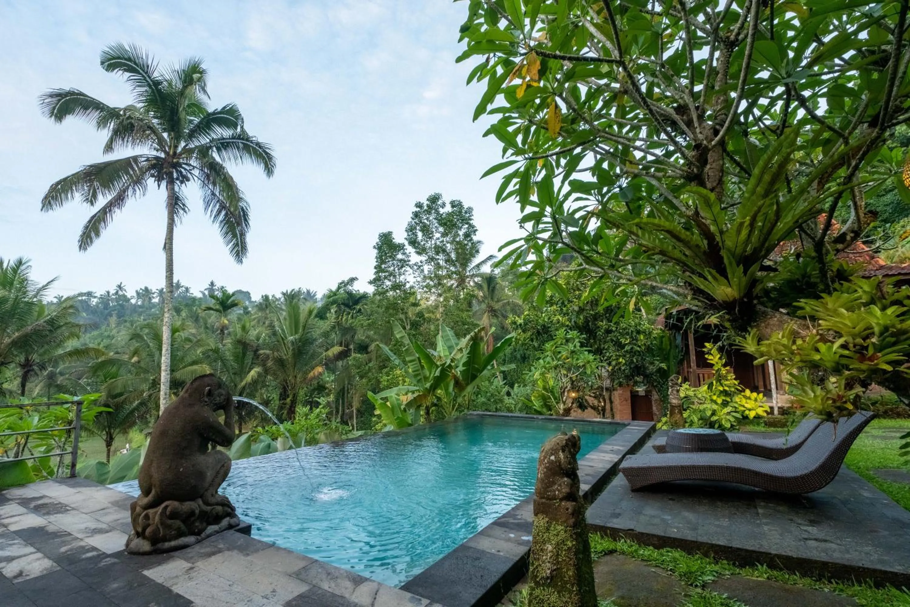 Natural landscape in Sebatu Tulen Villa
