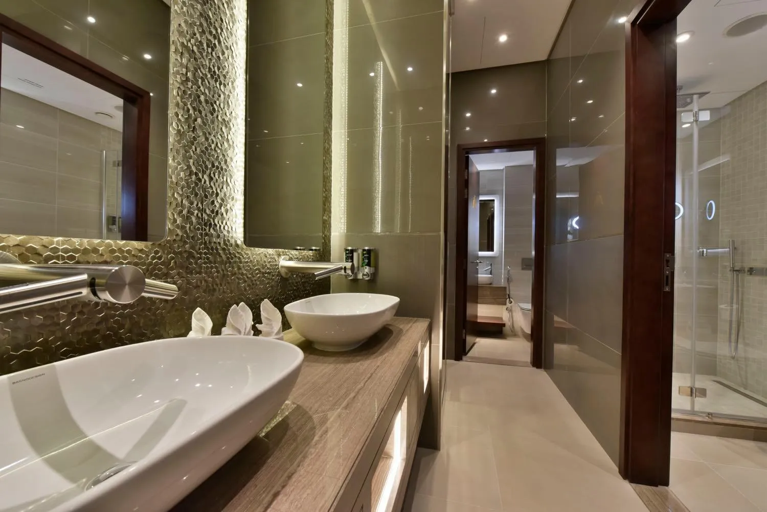 Toilet in Bahrain Airport Hotel Airside Hotel for Transiting and Departing Passengers only