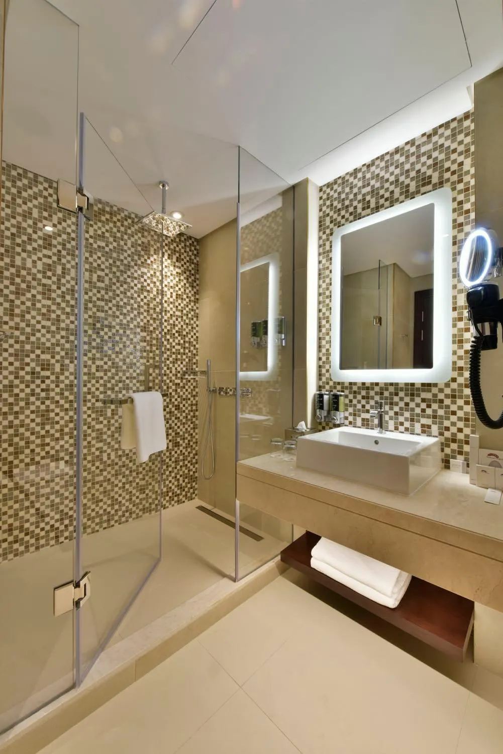Shower in Bahrain Airport Hotel Airside Hotel for Transiting and Departing Passengers only