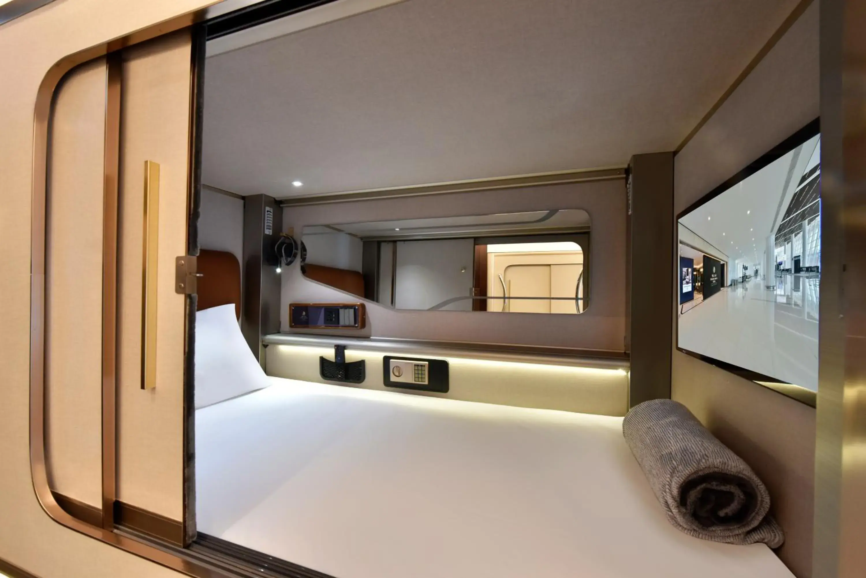 Bedroom, Bed in Bahrain Airport Hotel Airside Hotel for Transiting and Departing Passengers only Bedroom, Bed in Bahrain Airport Hotel Airside Hotel for Transiting and Departing Passengers only