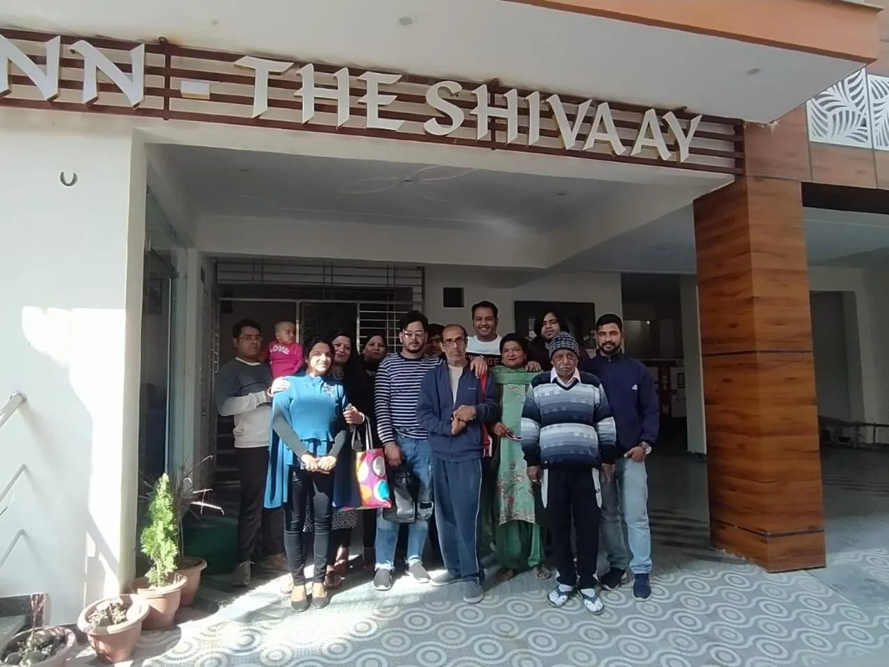 group of guests in Hotel The Shivaay - Delight Inn Rishikesh