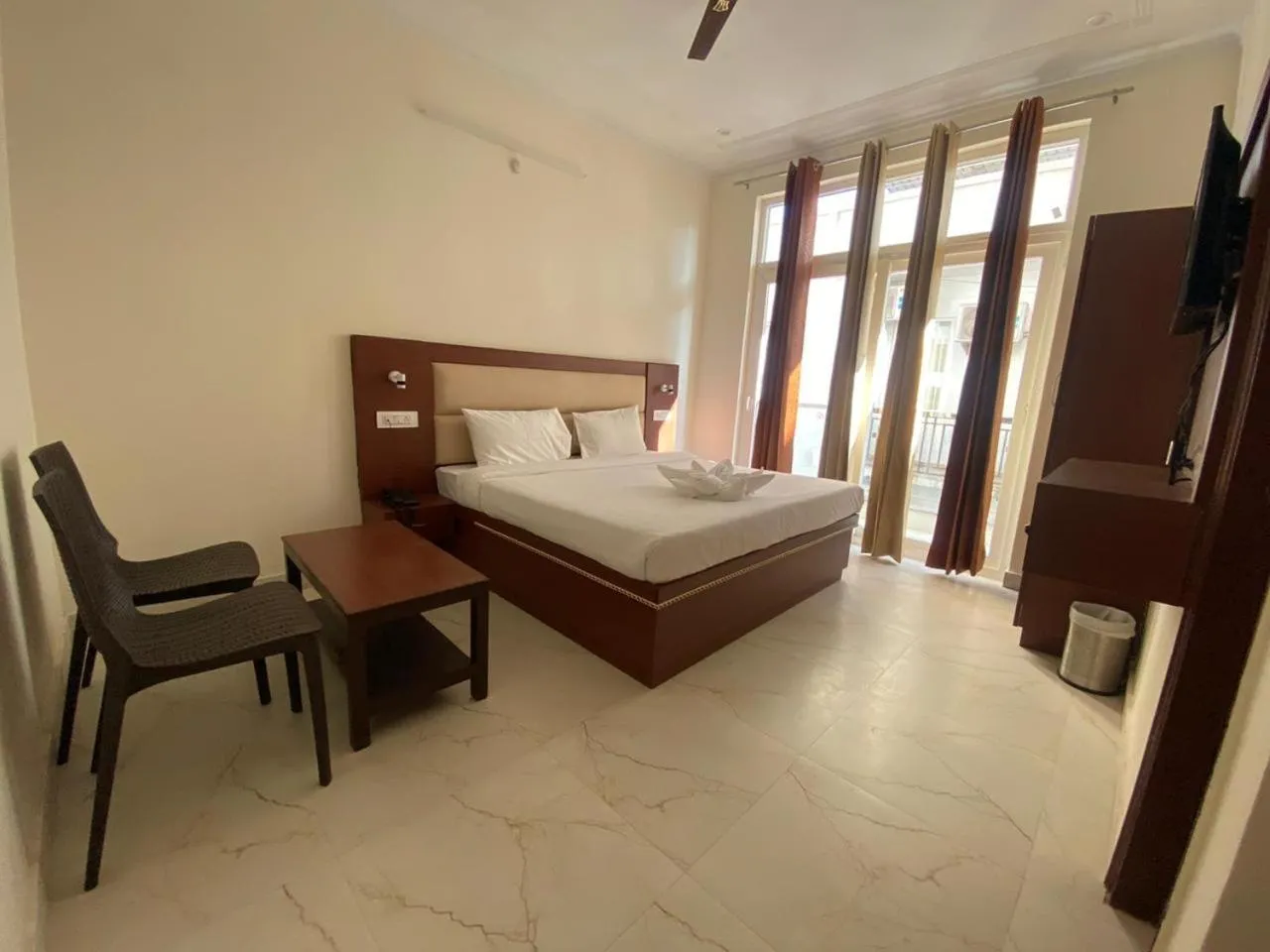 Photo of the whole room, Bed in Hotel The Shivaay - Delight Inn Rishikesh
