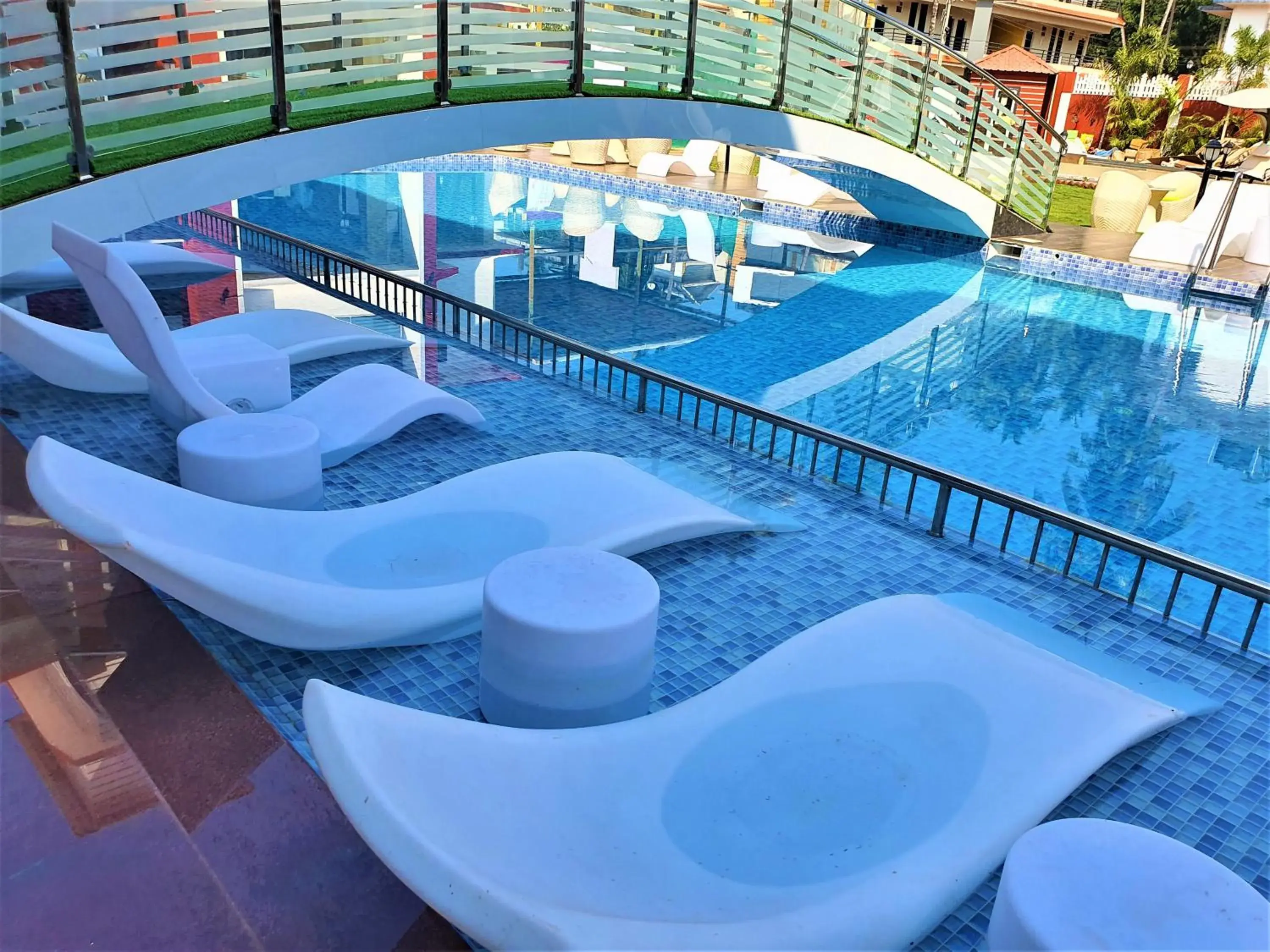 Pool view in Shanti Solitaire, Arpora Pool view in Shanti Solitaire, Arpora