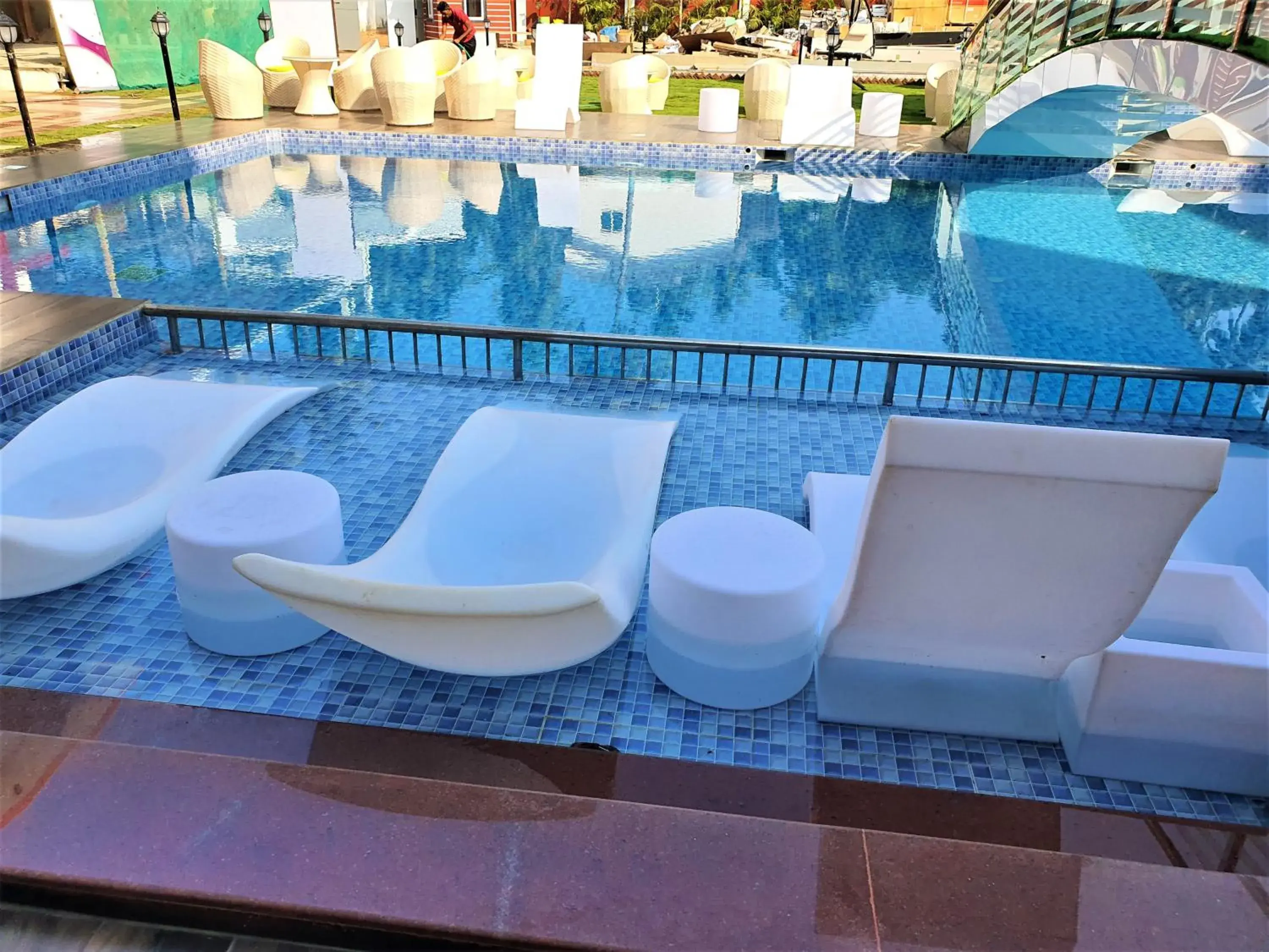 Pool view in Shanti Solitaire, Arpora Pool view in Shanti Solitaire, Arpora