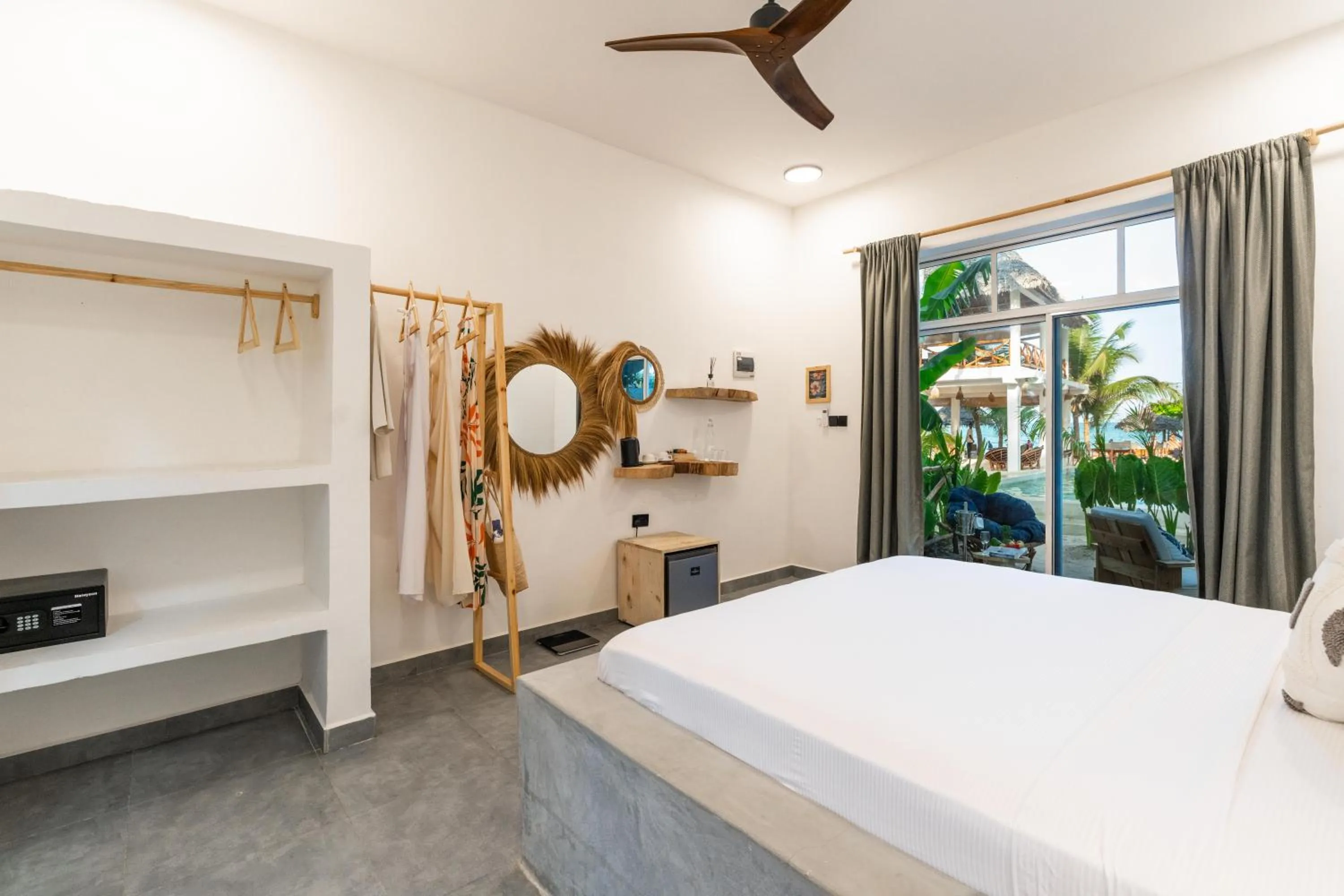 Bed in Maisha Matamu Boutique