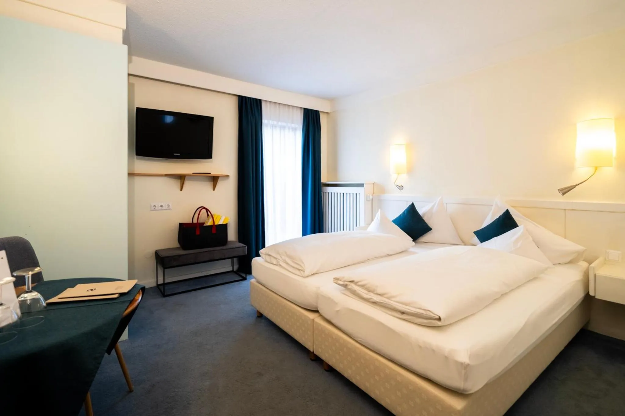 Bedroom, Bed in Naturhotel Ortners Eschenhof