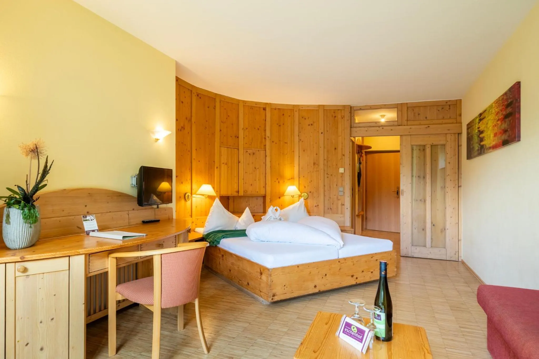 Photo of the whole room, Bed in Naturhotel Ortners Eschenhof