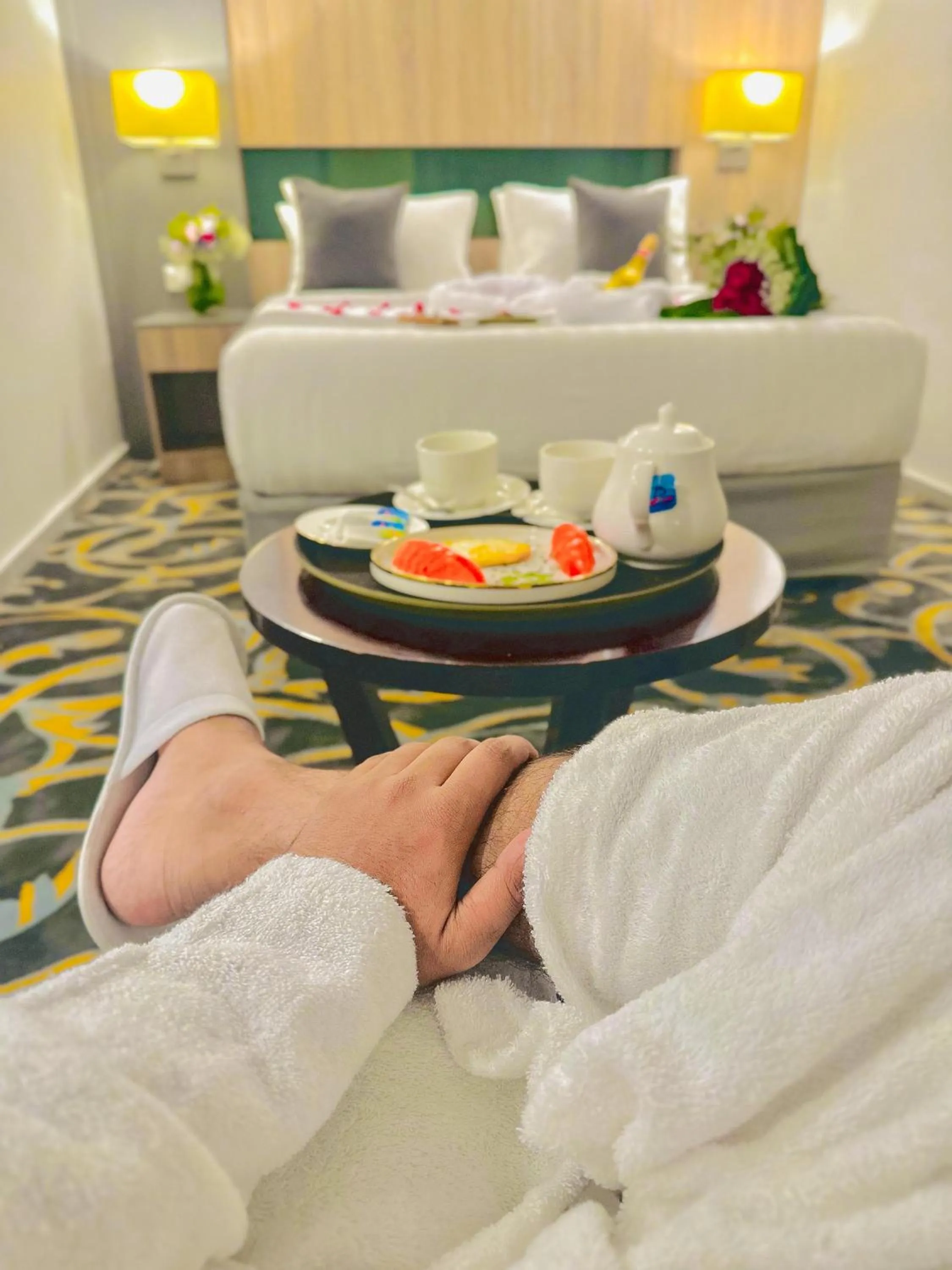 Bedroom in Laten Suites Prince Sultan