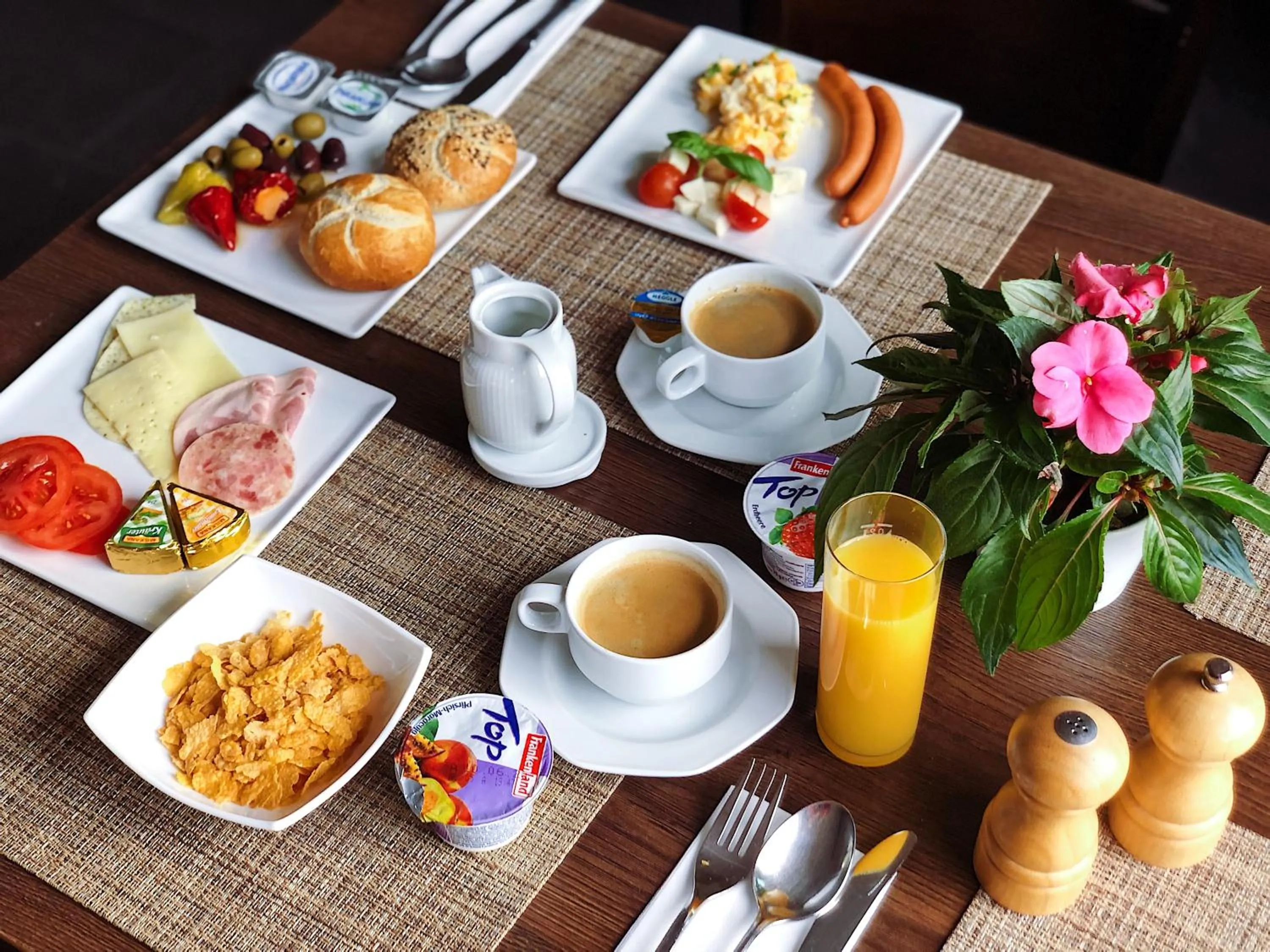 Food in Glashütten Hotel