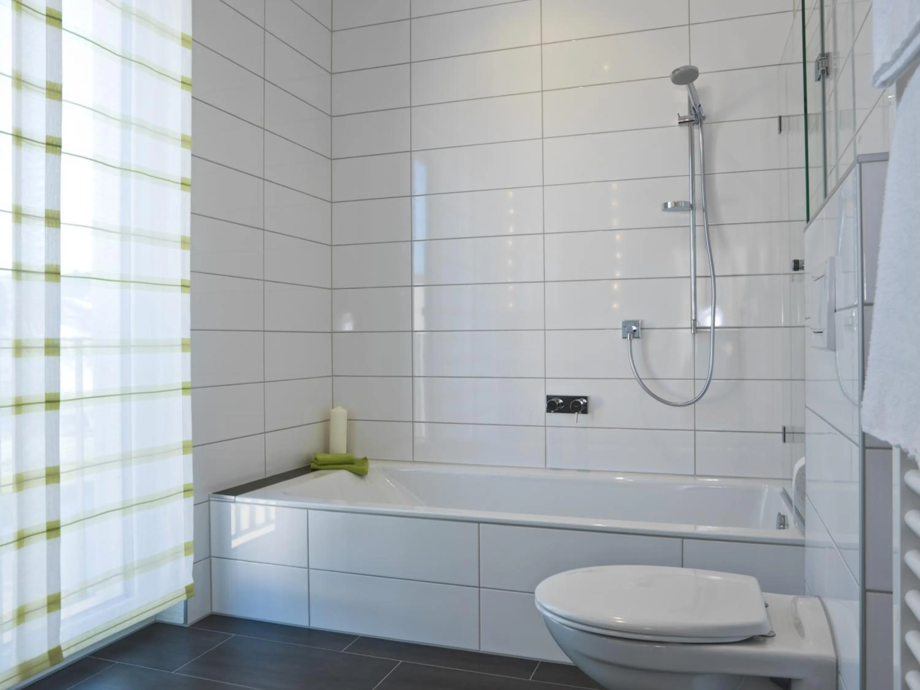 Shower in Landhaus Altmuehltal