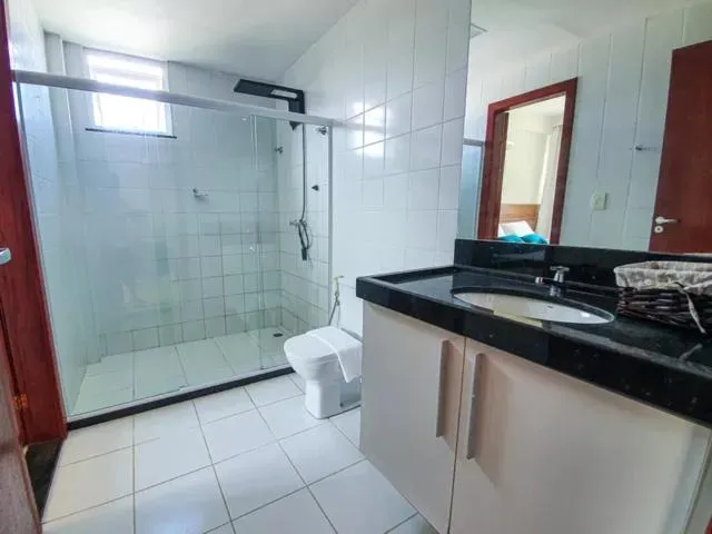 Bathroom in Tree Bies Resort