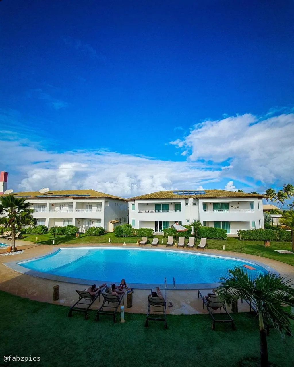 Pool view in Tree Bies Resort