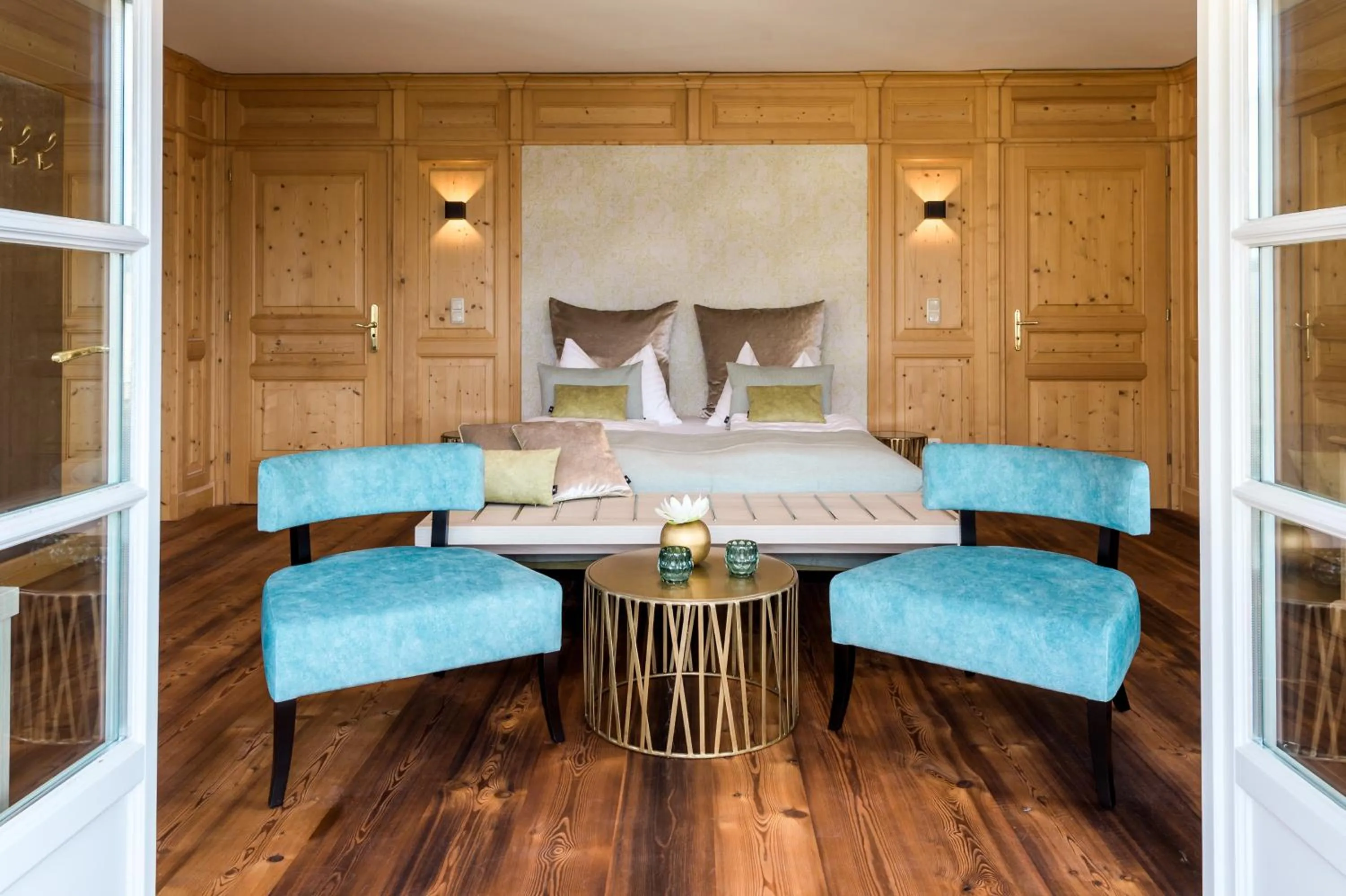 Bed in Seehotel Brandauer's Villen