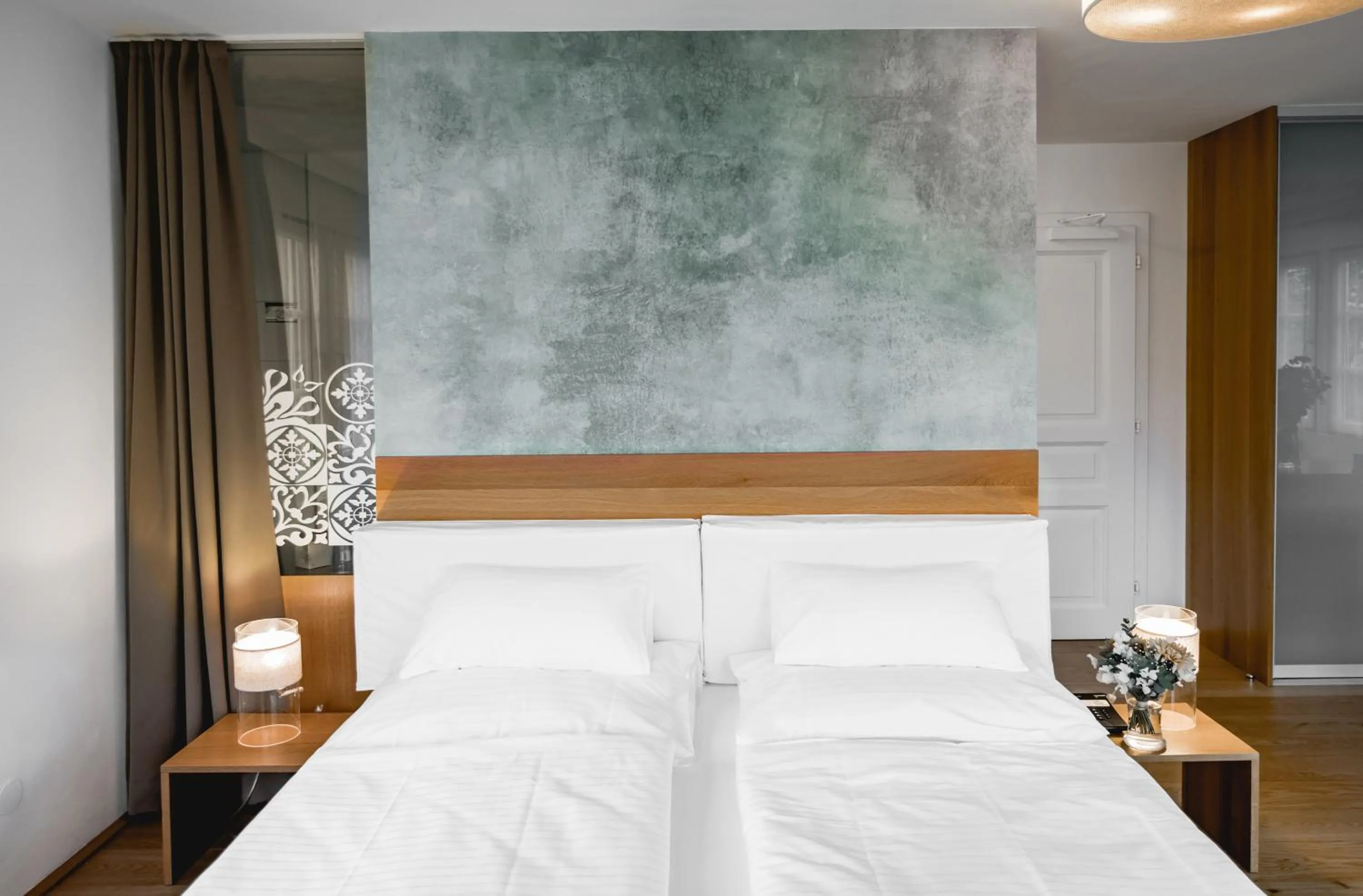 Bed in Seehotel Brandauer's Villen