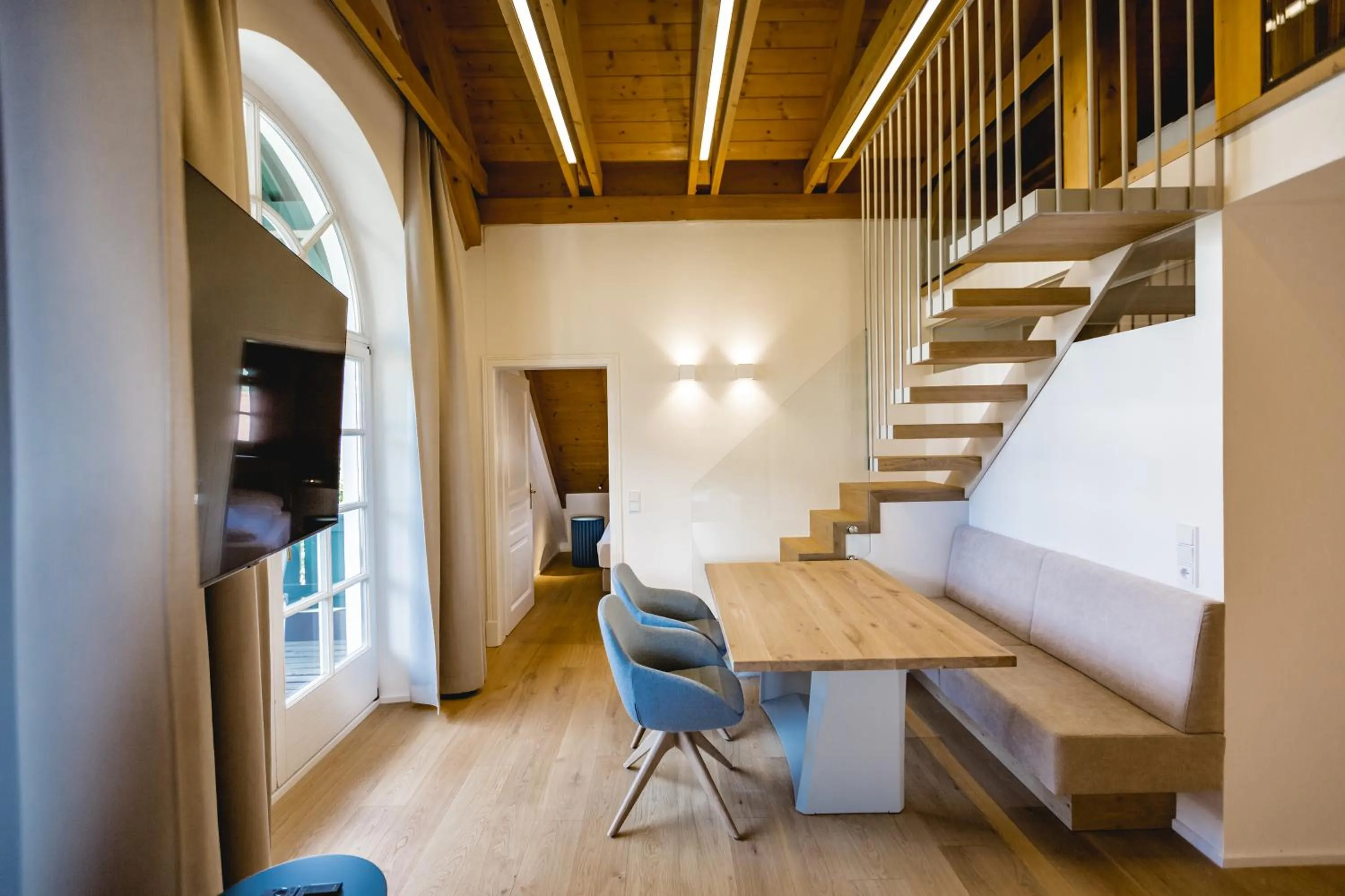 Living room in Seehotel Brandauer's Villen