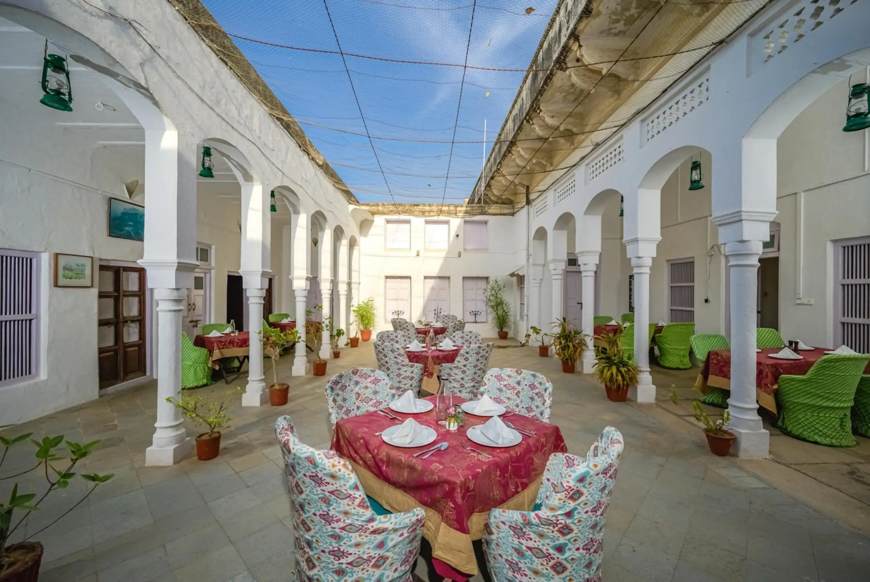 Breakfast in Neemrana's - Piramal Haveli Breakfast in Neemrana's - Piramal Haveli