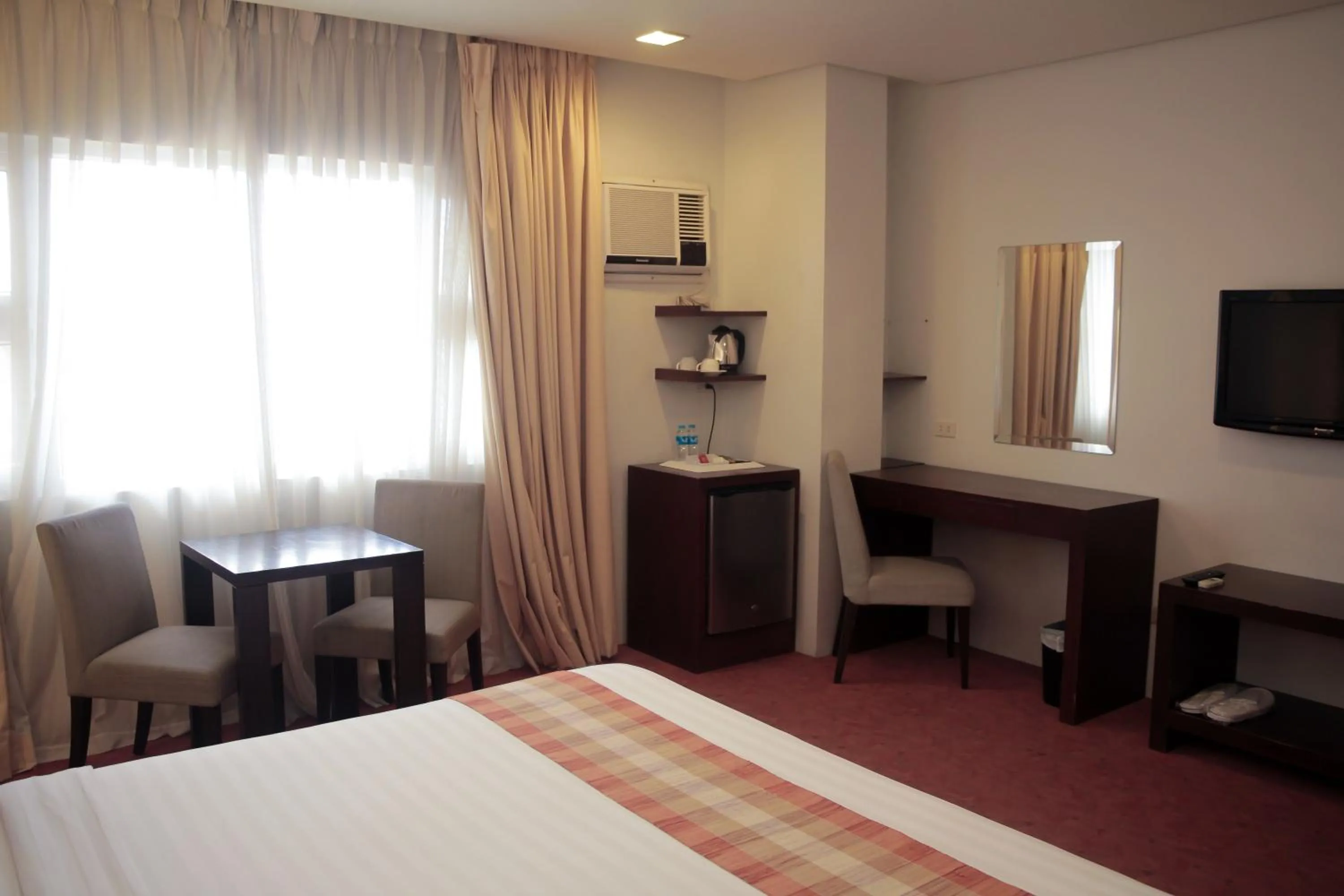 Seating area, Bed in Casablanca Suites Near Airport