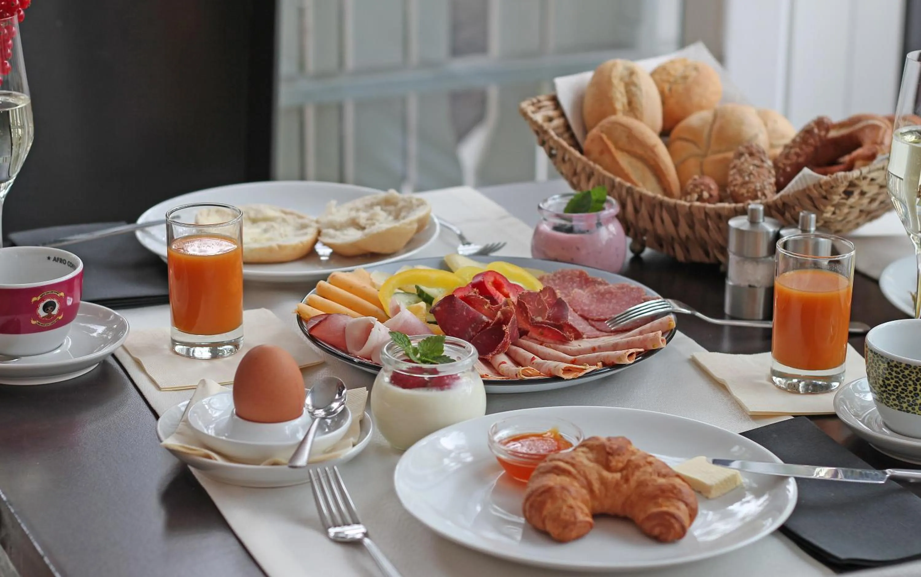 Food and drinks in Hotel die Hindenburg