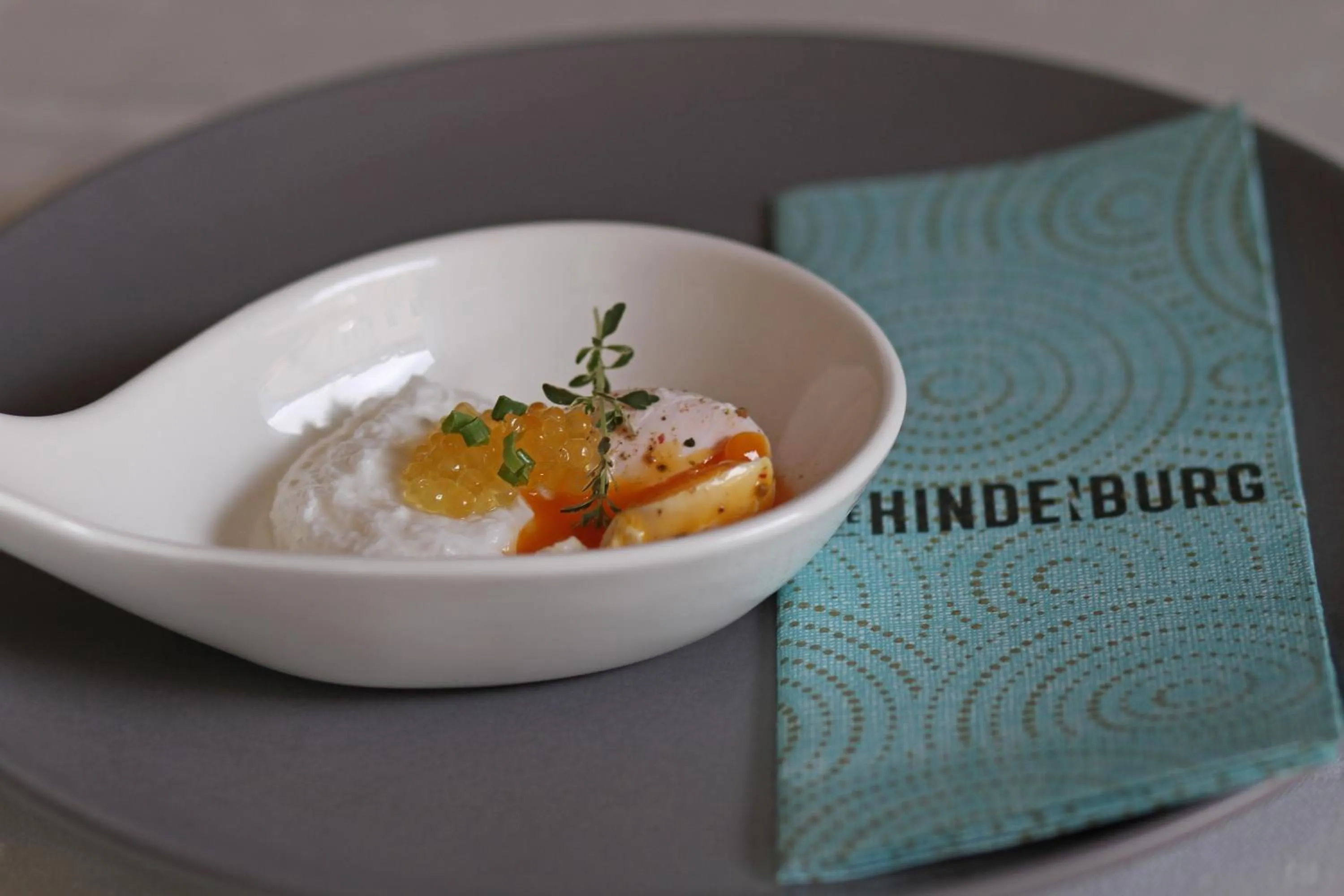 Food close-up in Hotel die Hindenburg