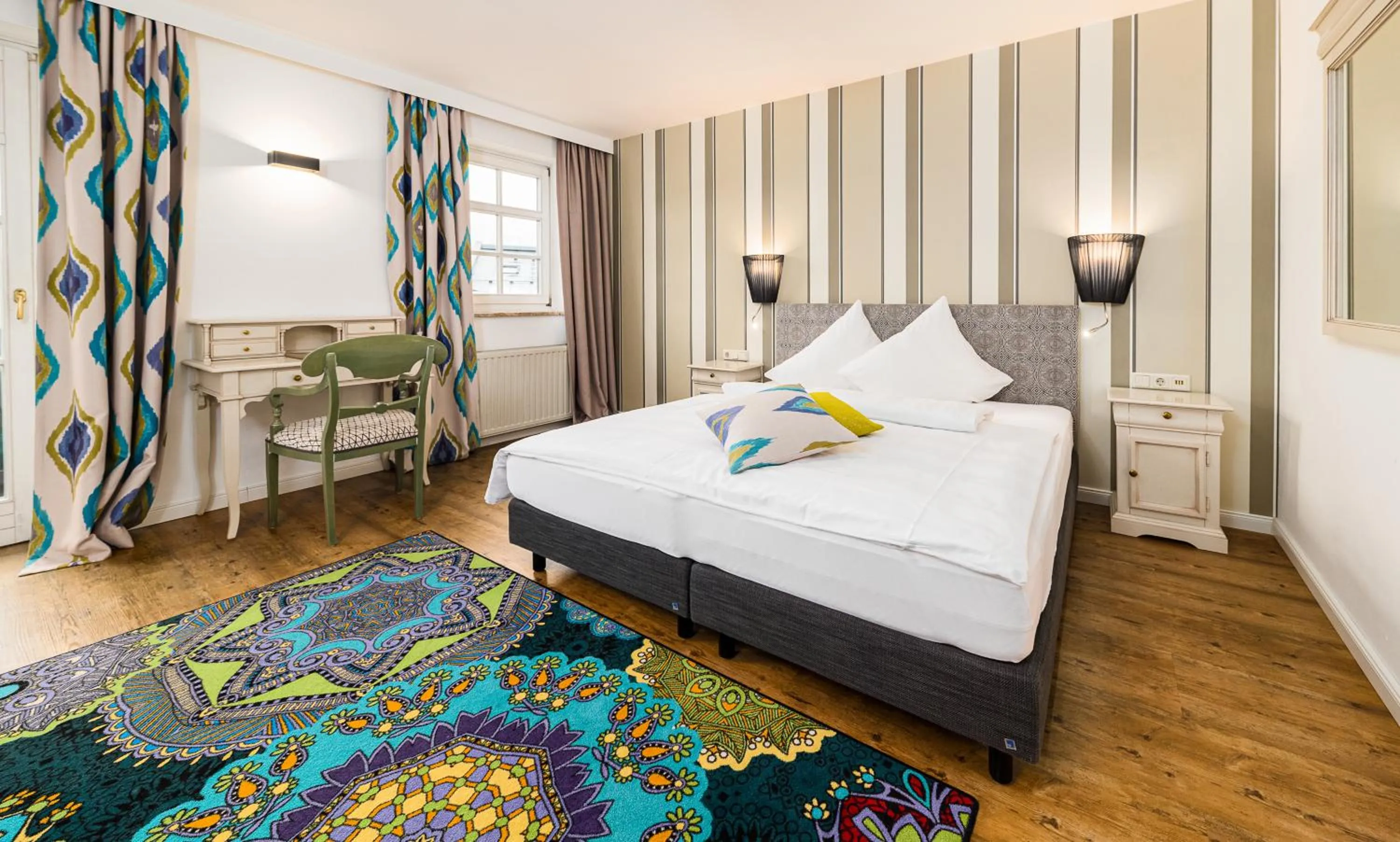 Bedroom, Bed in Hotel die Hindenburg