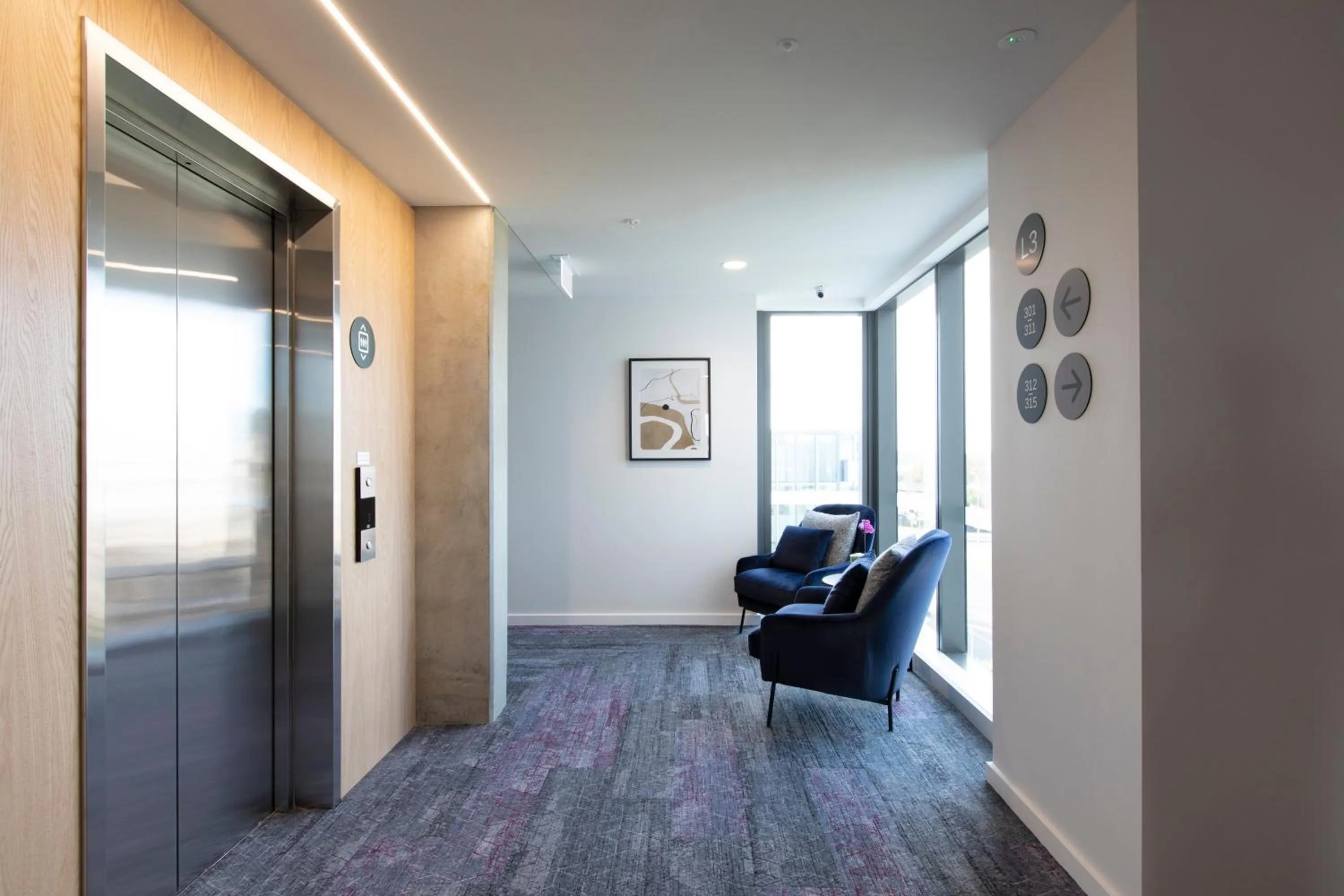 elevator in Quest Takapuna