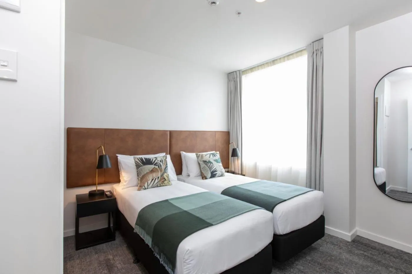 Bed in Quest Takapuna