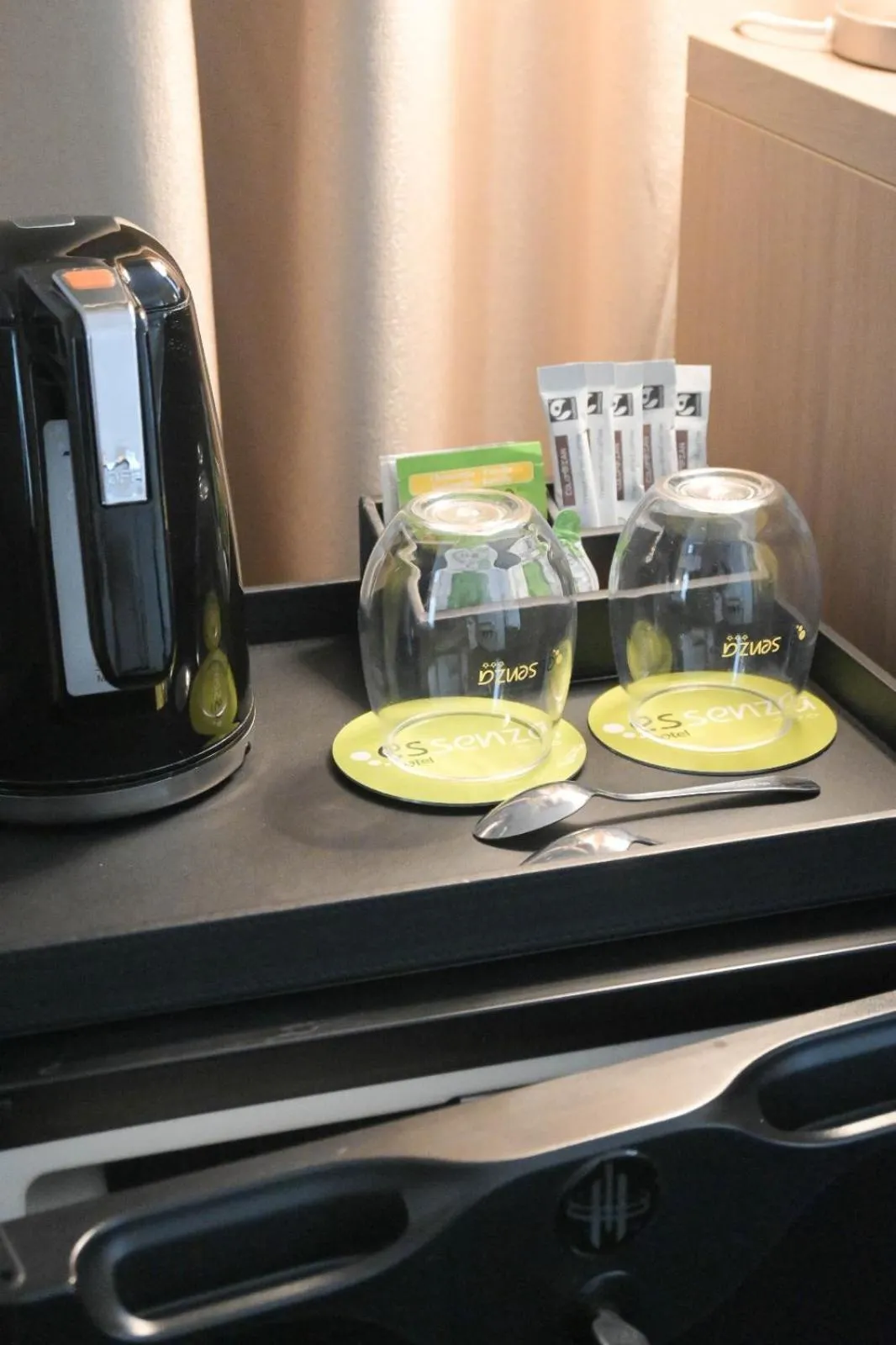 Coffee/tea facilities in Hotel Essenza