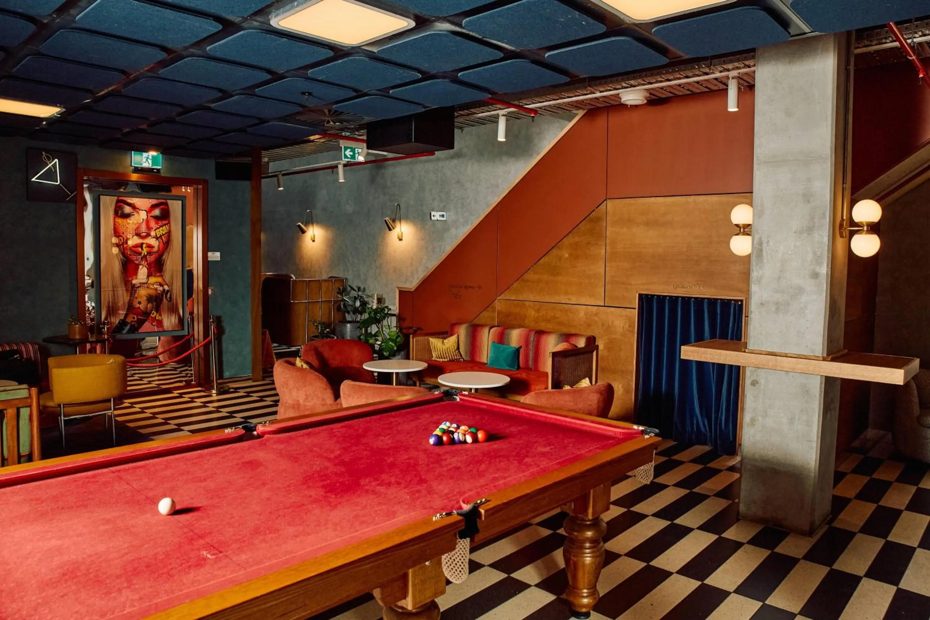 Lounge or bar in Ovolo Melbourne South Yarra, a Wyndham Hotel