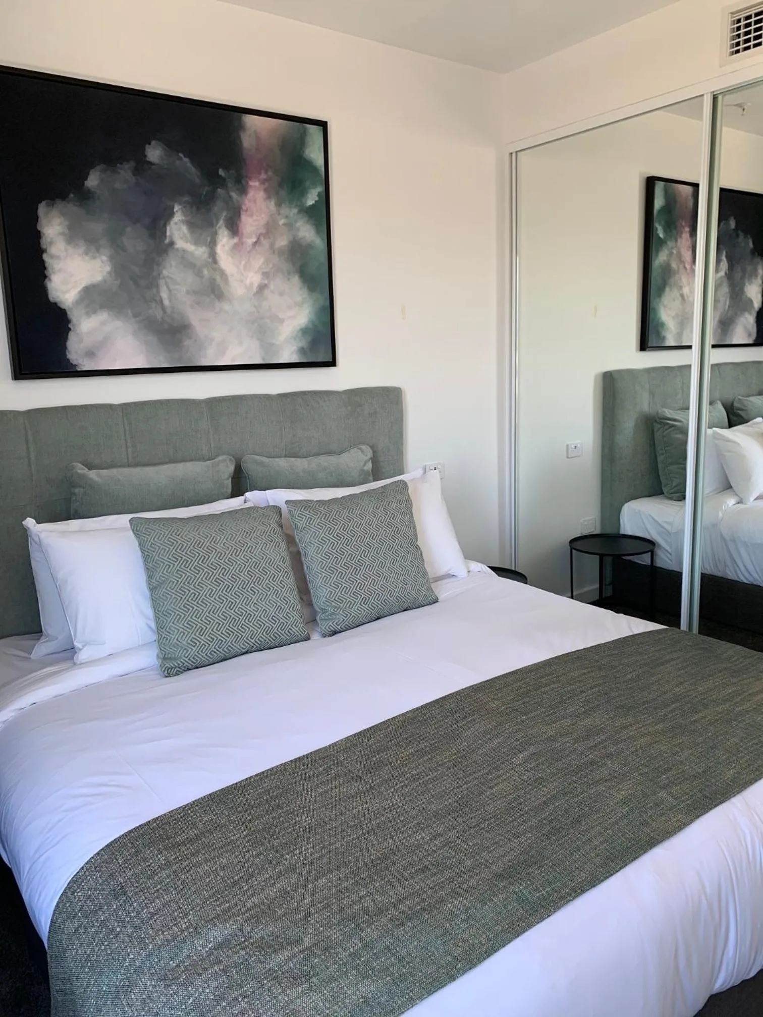 Bed in KT Apartments