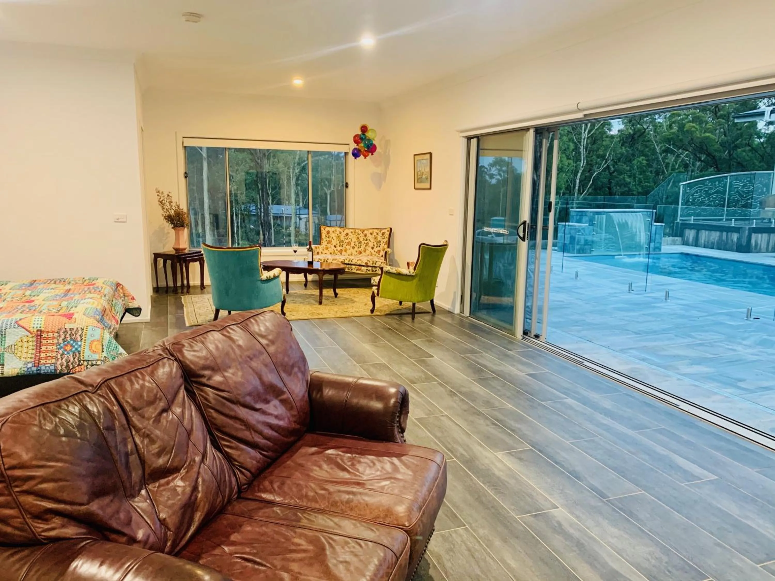 Seating area in Mountain Valley