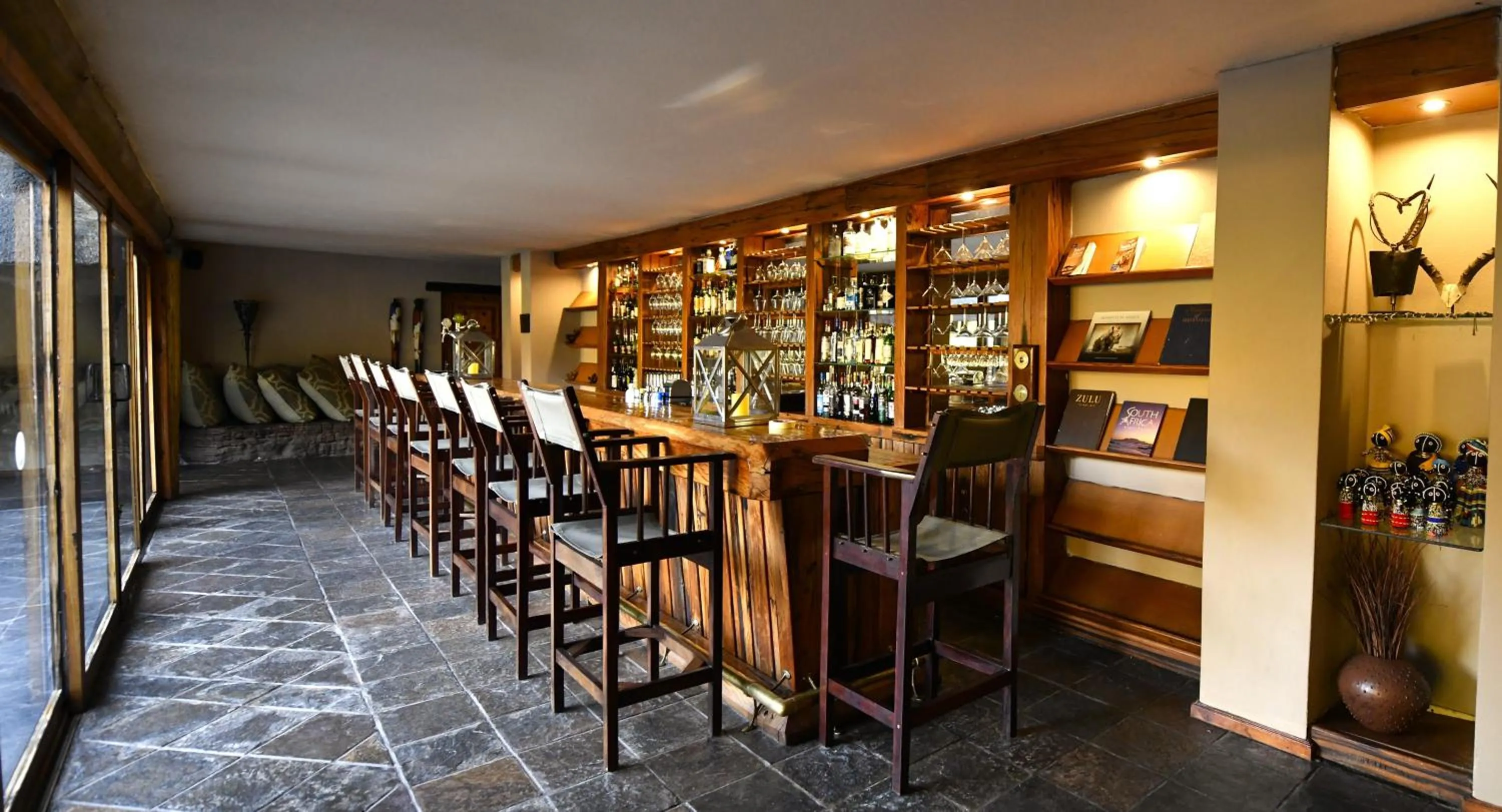Lounge or bar in Sediba Luxury Safari Lodge