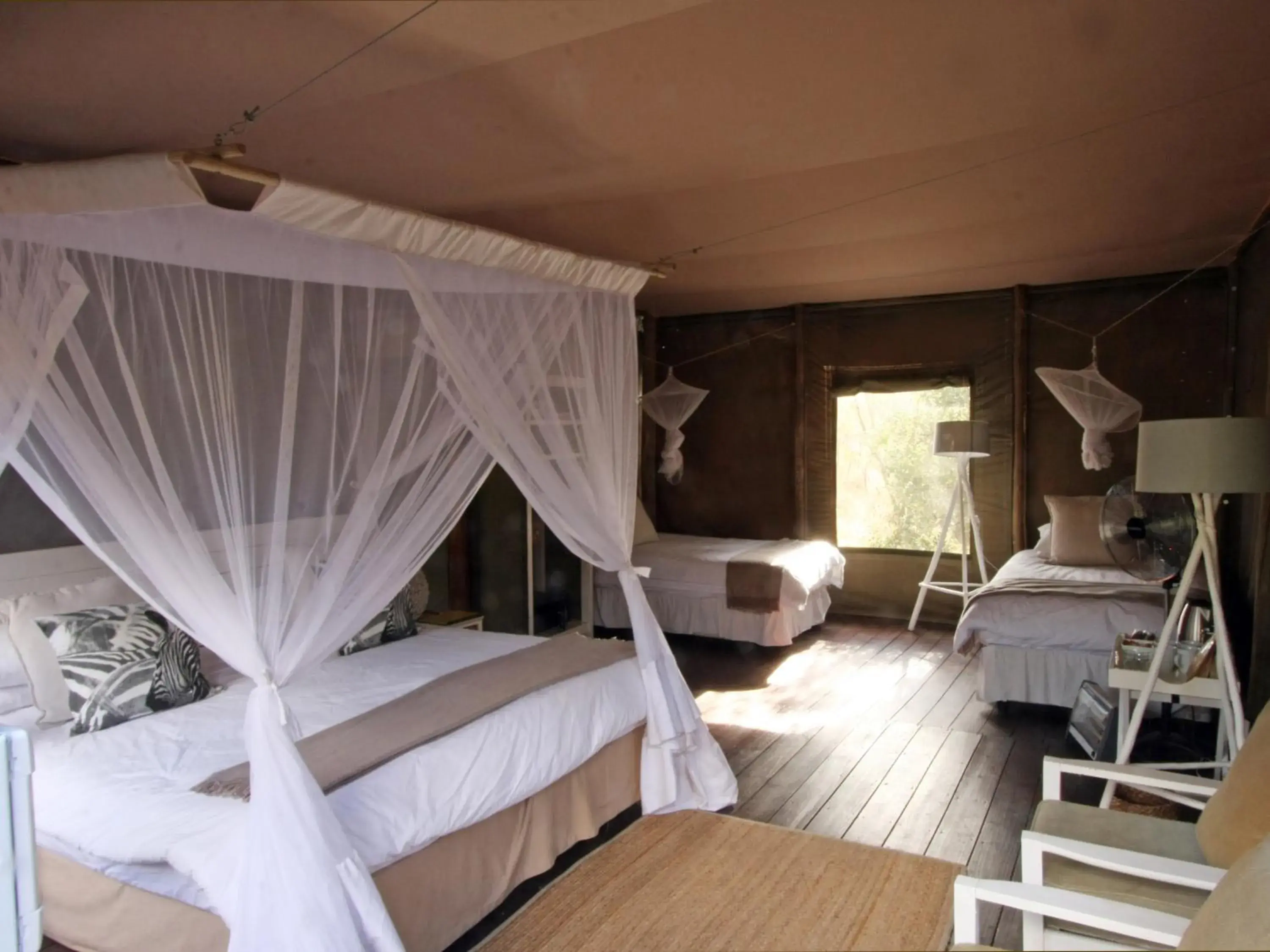 Family Room - single occupancy in Ngama Tented Safari Lodge Family Room - single occupancy in Ngama Tented Safari Lodge