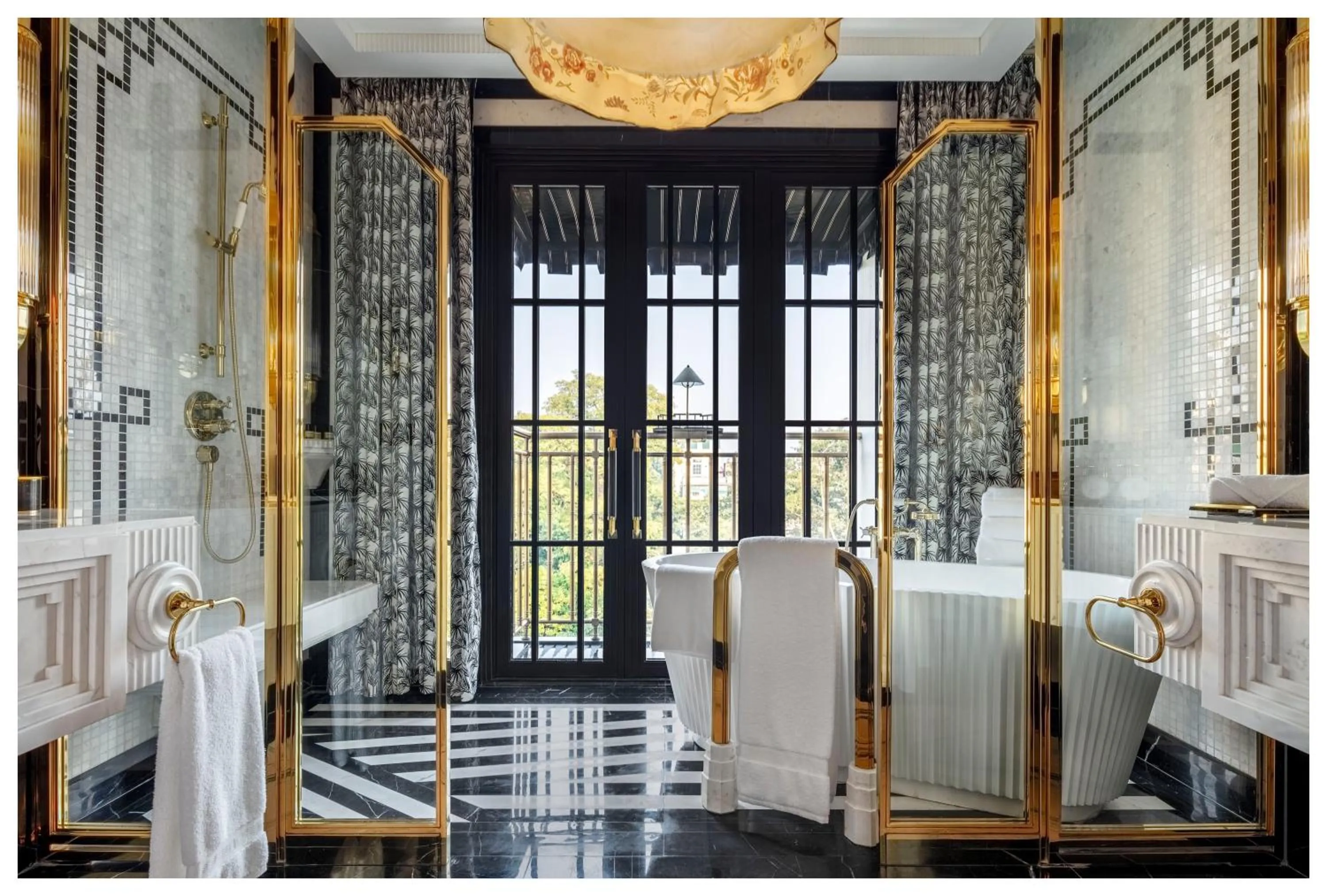 Bathroom in Capella Hanoi