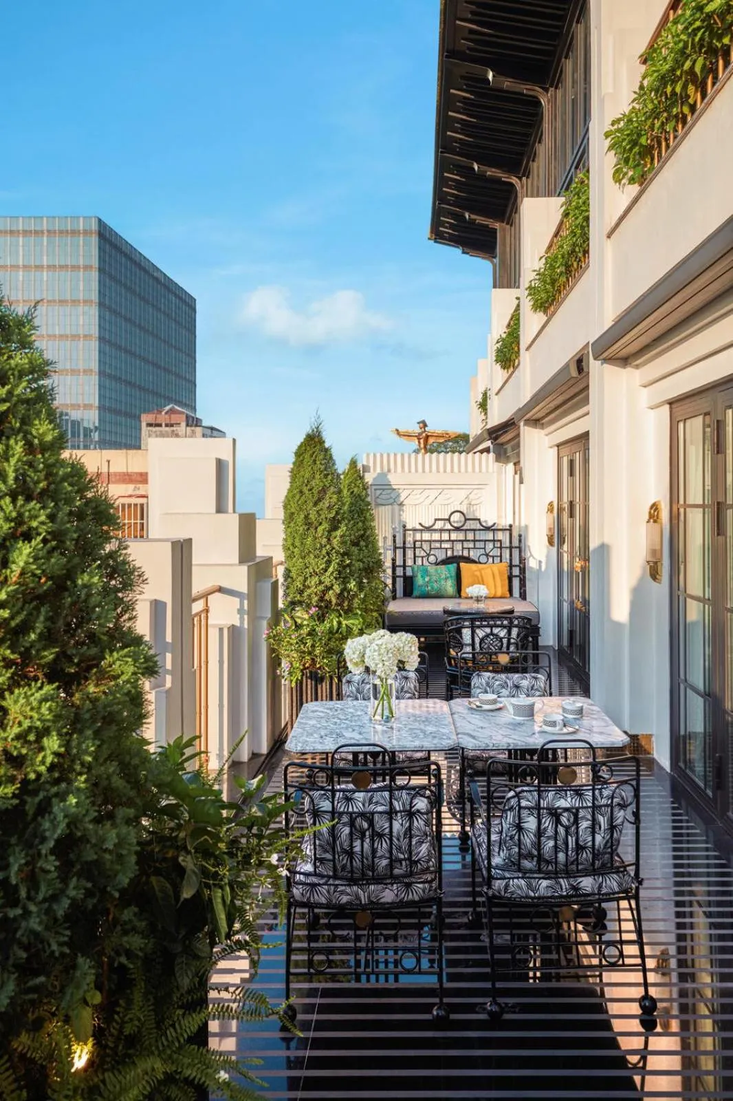 Balcony/Terrace in Capella Hanoi
