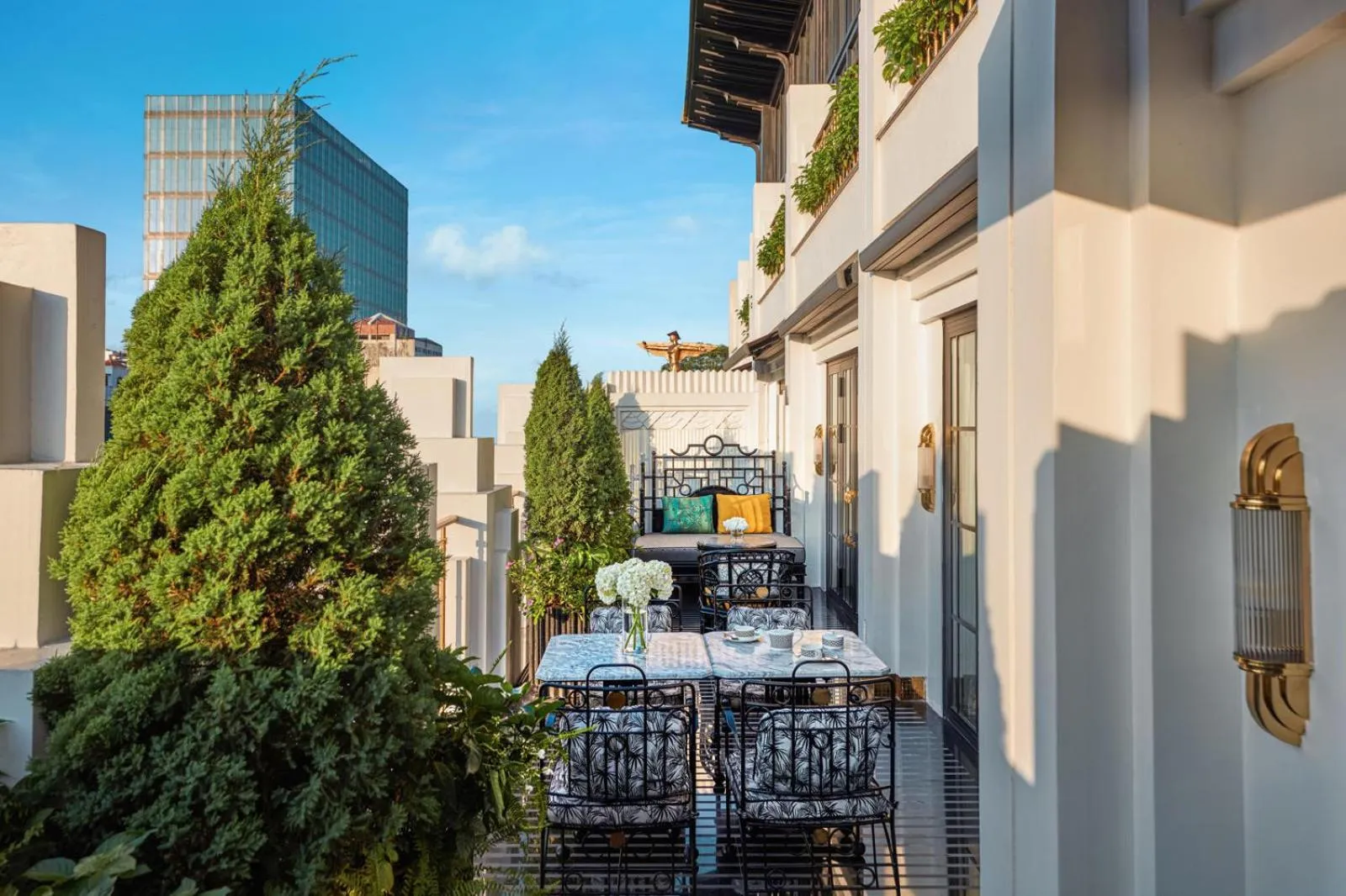 View (from property/room) in Capella Hanoi