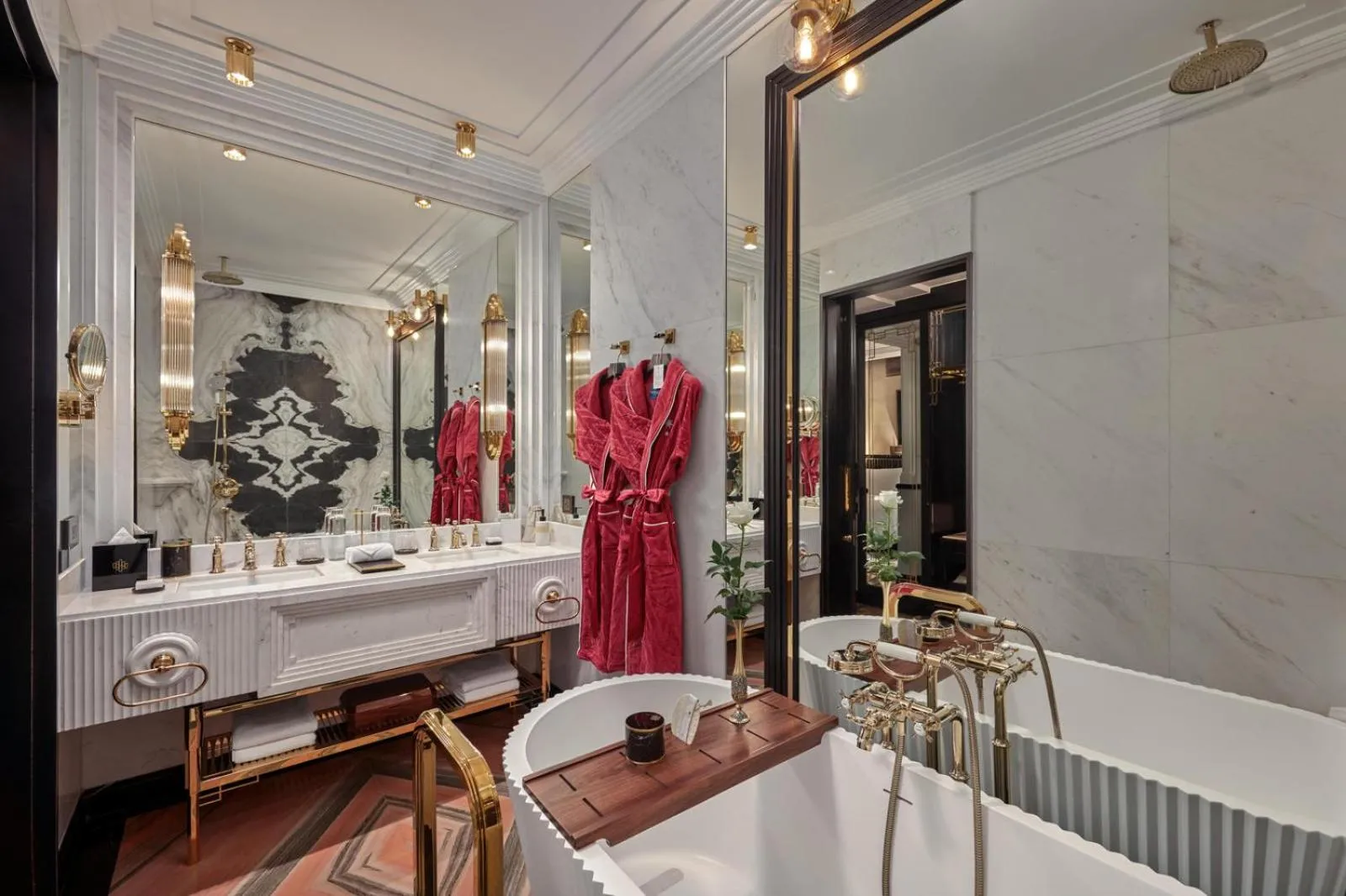 Bathroom in Capella Hanoi