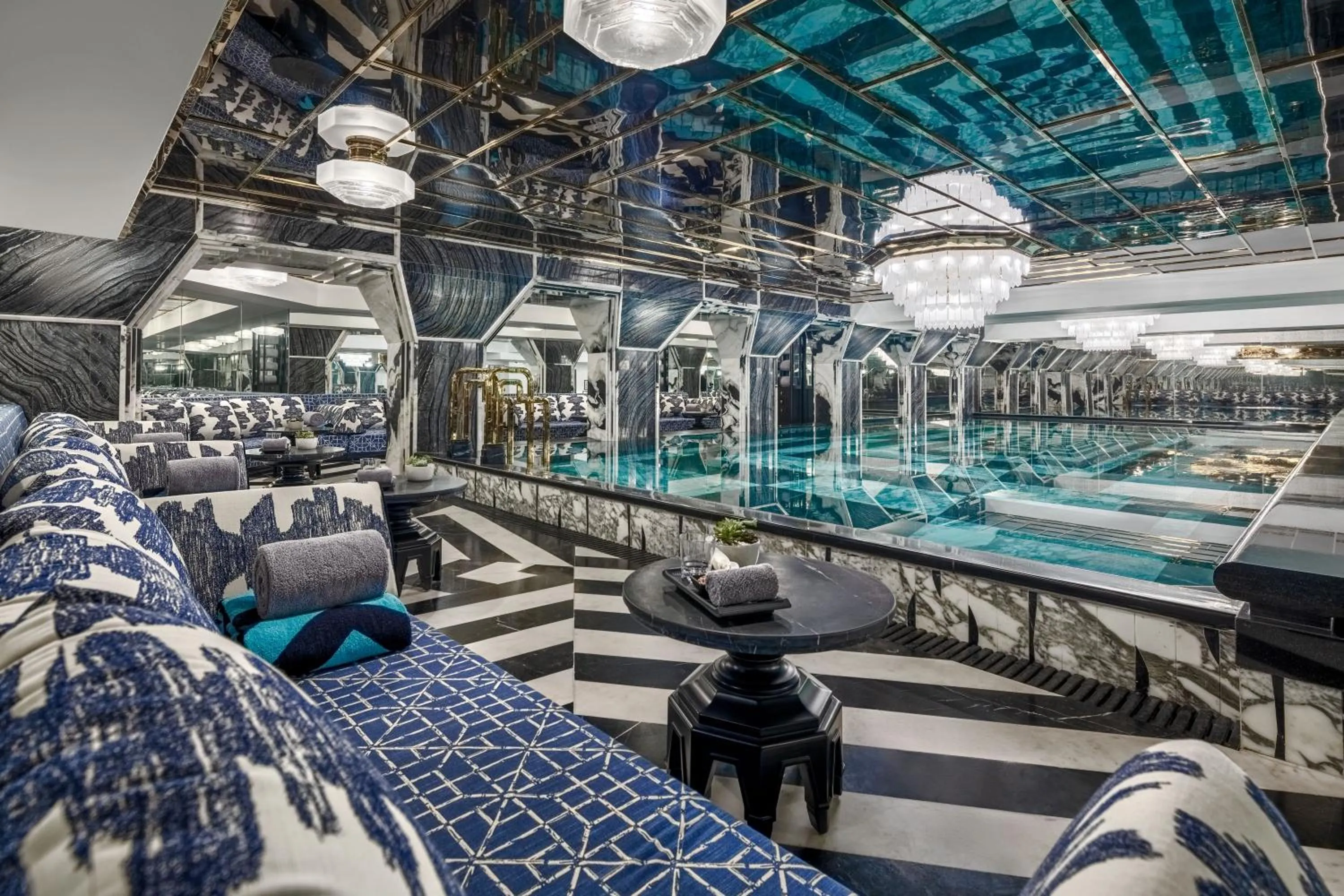 Swimming pool in Capella Hanoi