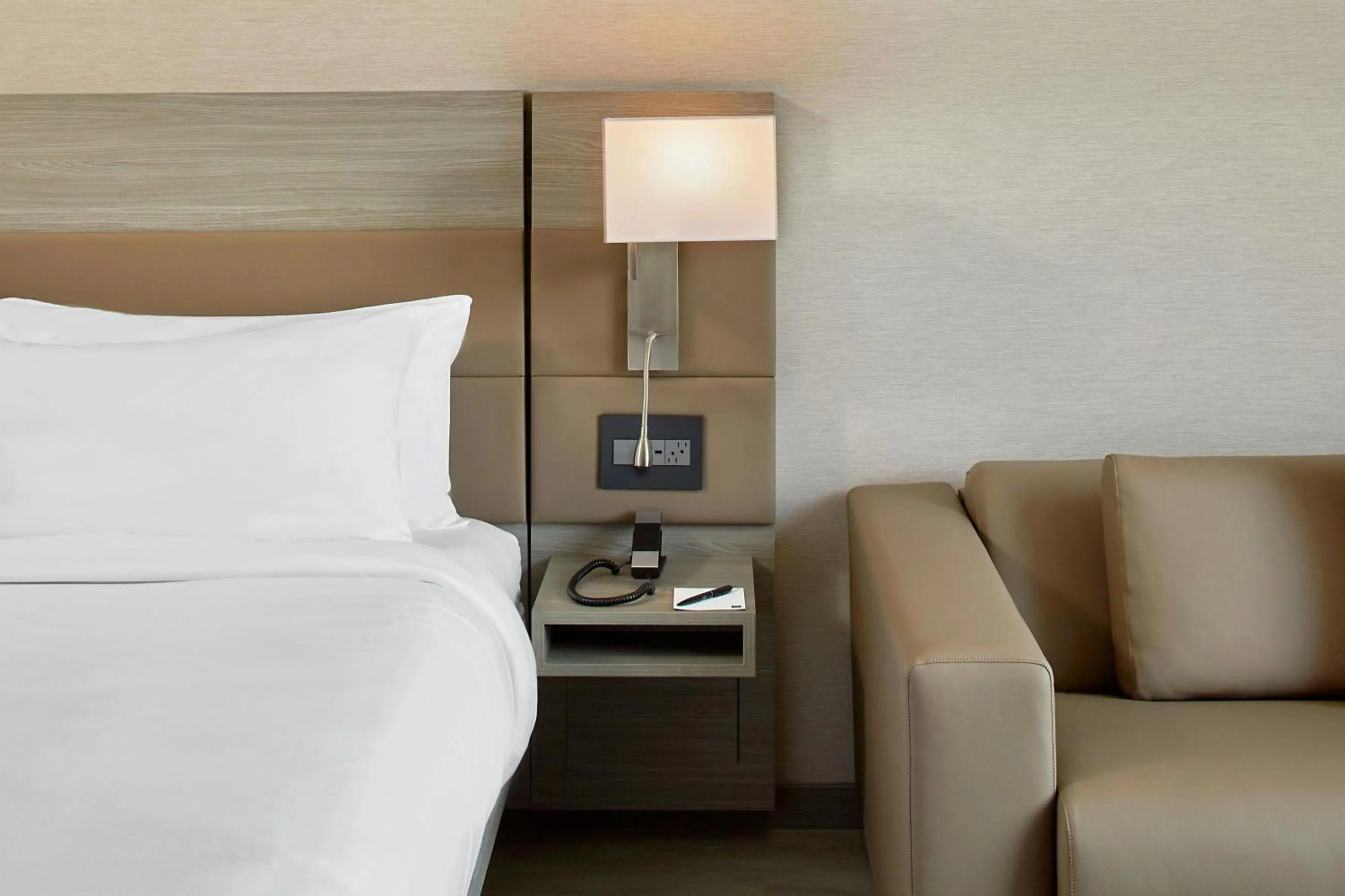 Photo of the whole room, Bed in AC Hotel by Marriott Austin Hill Country