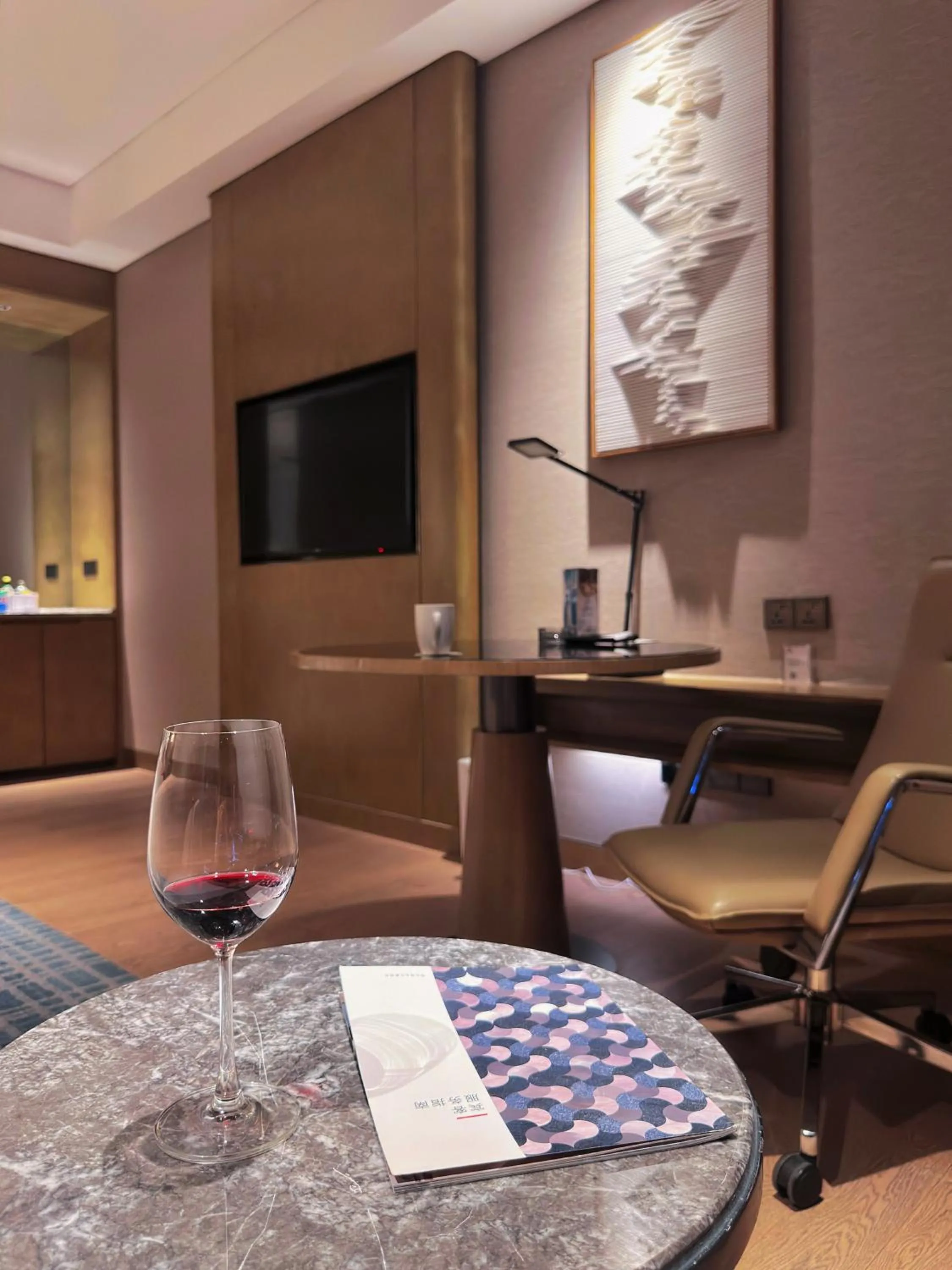 Seating area in Baotou Marriott Hotel