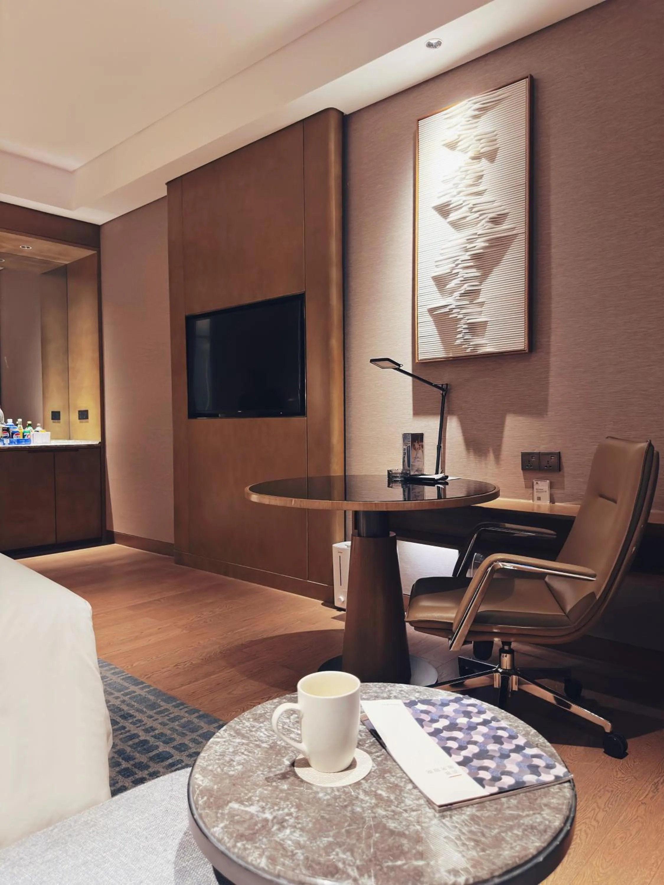 Seating area in Baotou Marriott Hotel