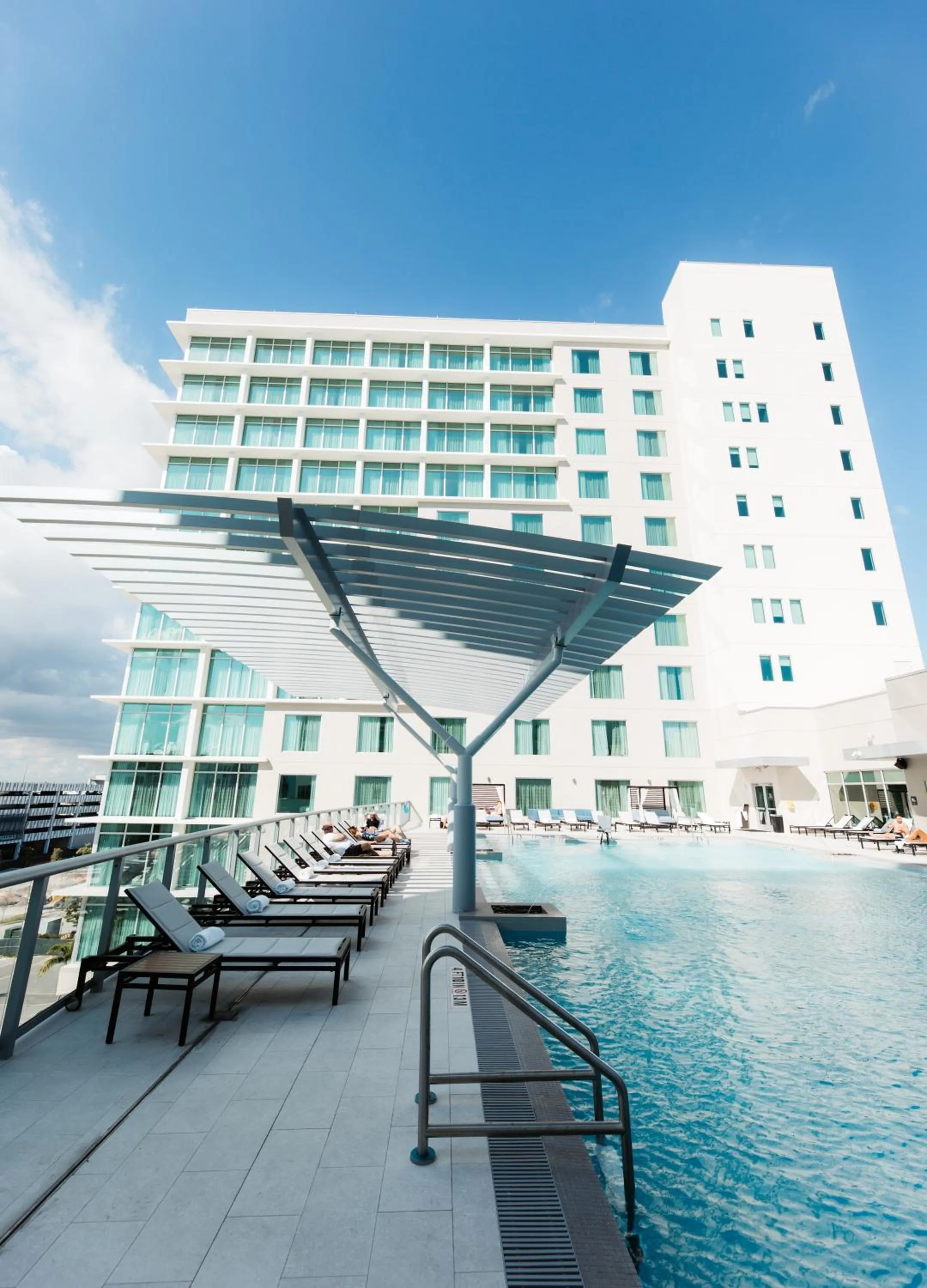 Balcony/Terrace in AC Hotel by Marriott Fort Lauderdale Airport