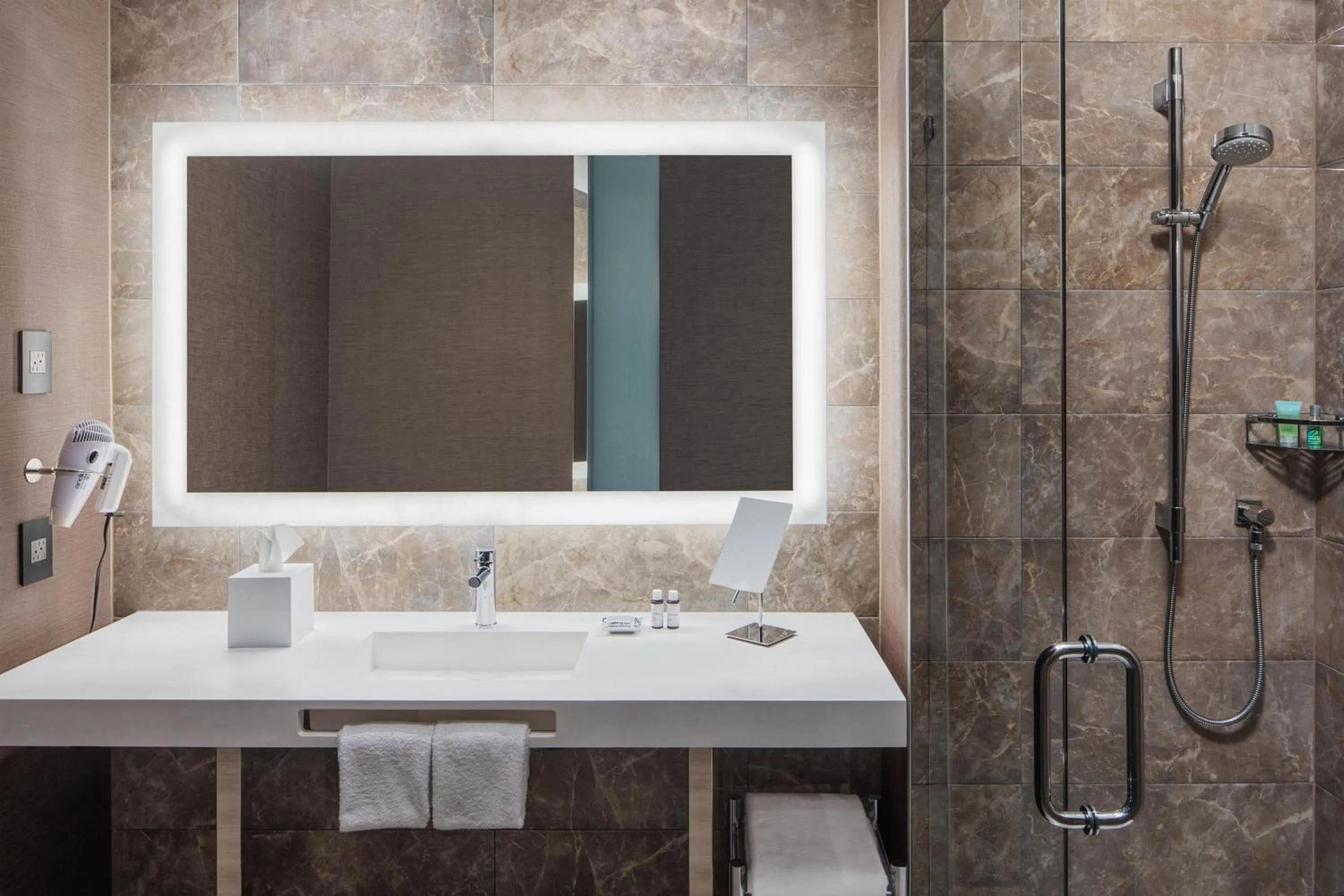 Bathroom in AC Hotel by Marriott Fort Lauderdale Airport